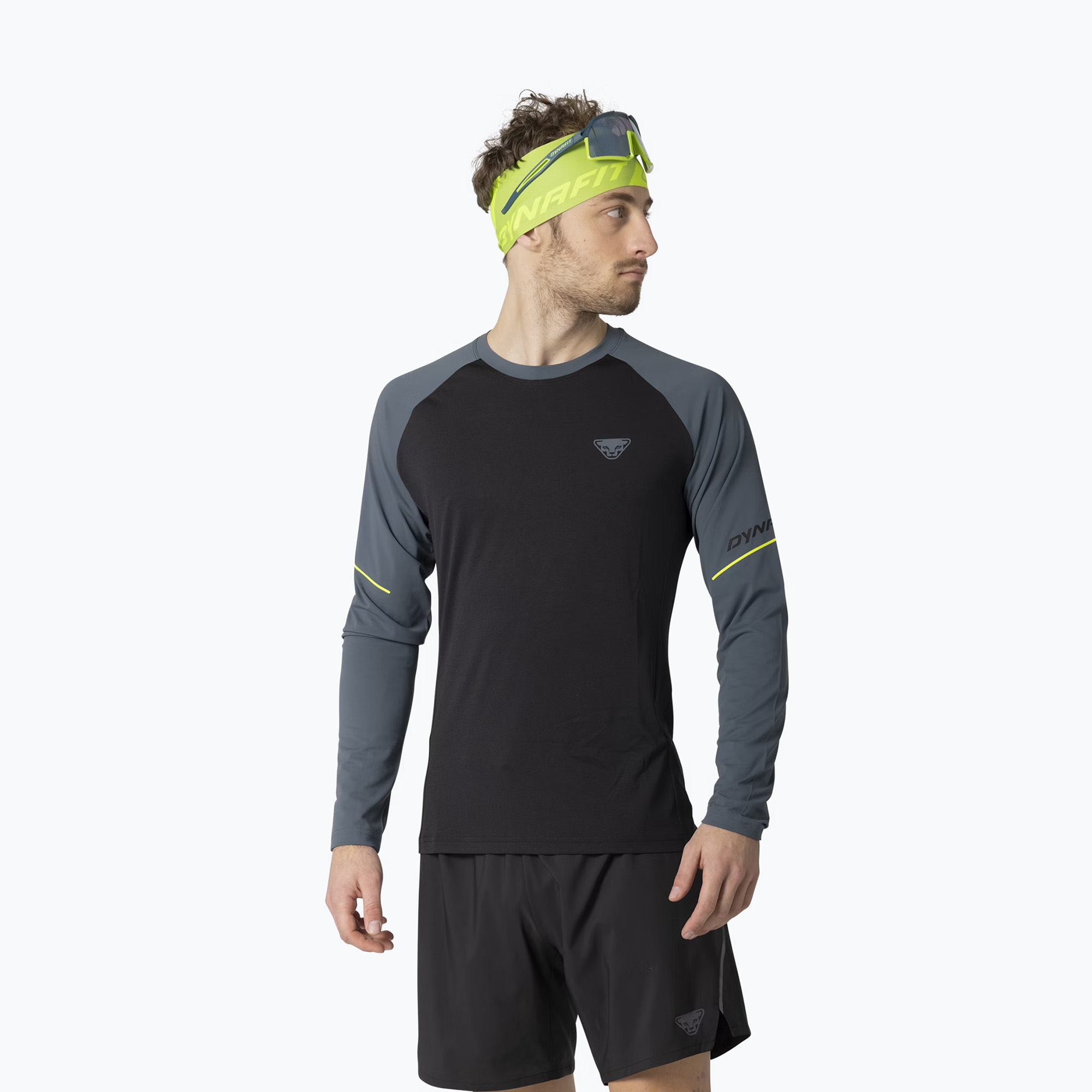 Longsleeve do biegania męski DYNAFIT Alpine Pro cinder/0936 