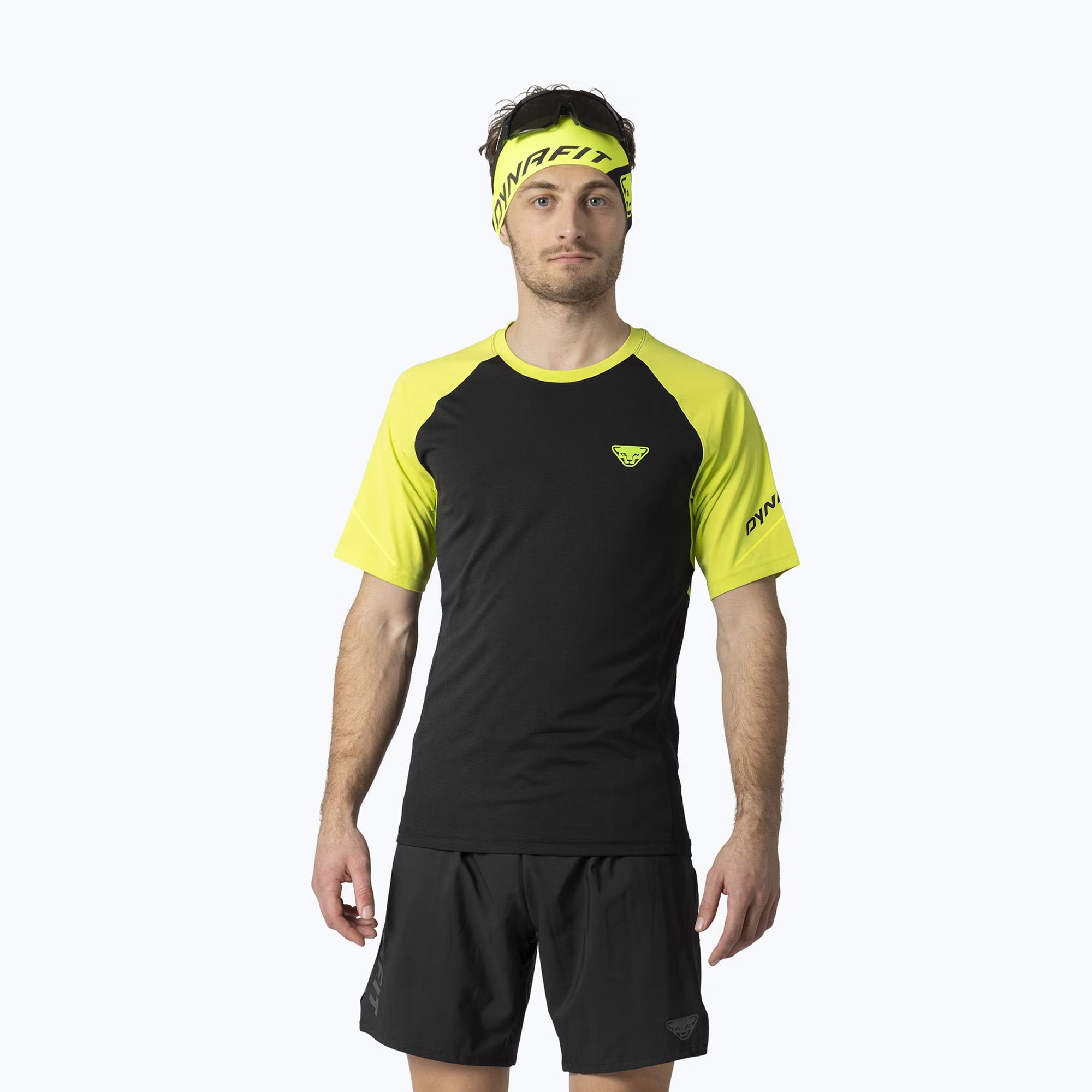 Koszulka do biegania męska DYNAFIT Alpine Pro ultra yellow/0910 