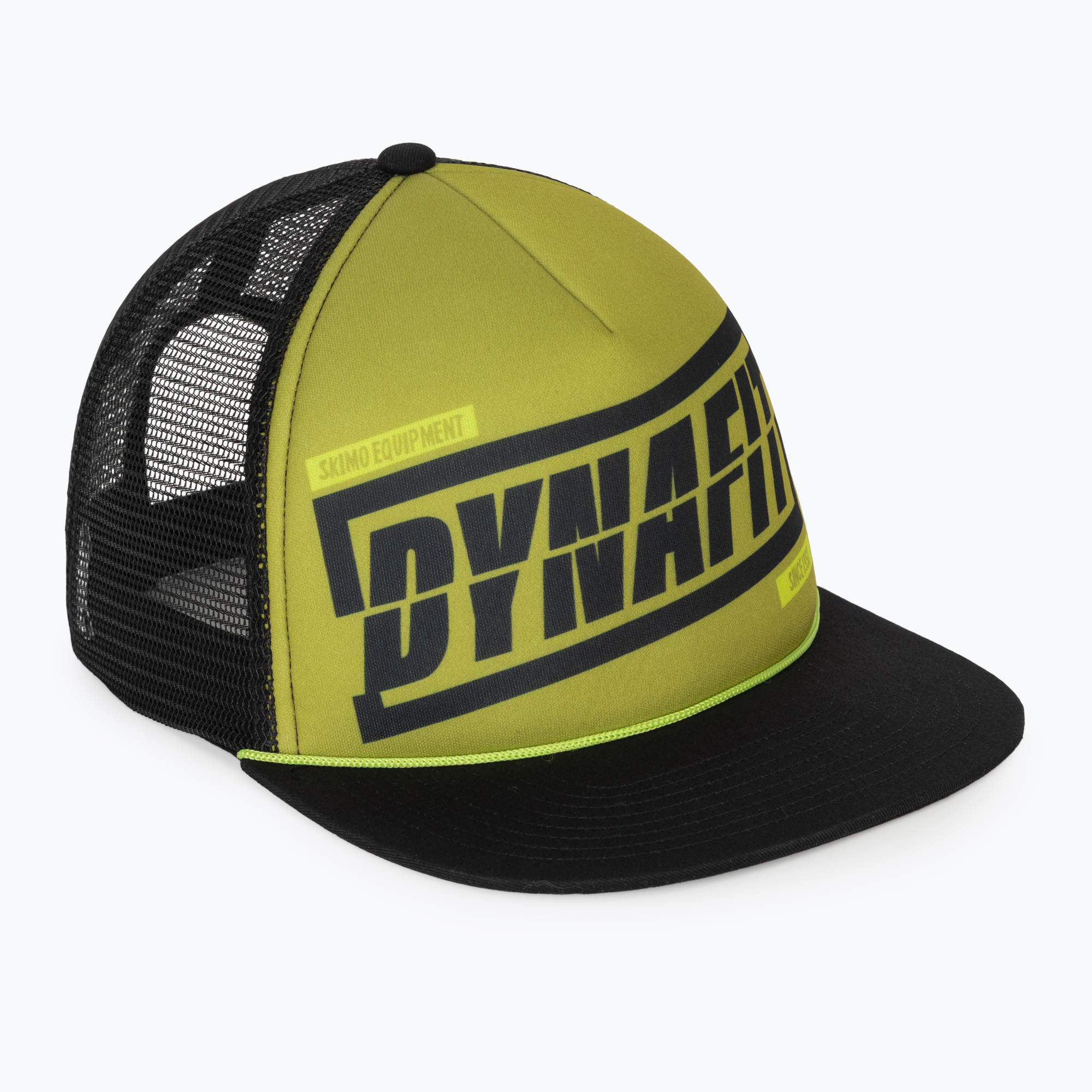 Šiltovka DYNAFIT Graphic Trucker golden lime/tabloid (Graphic Trucker 08-0000071276)