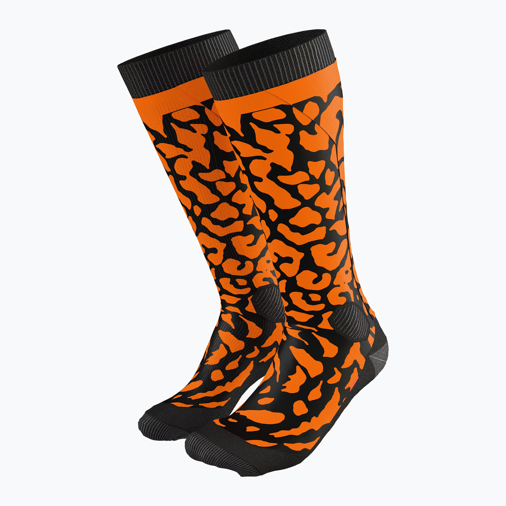 Дамски скиорски чорапи DYNAFIT FT Graphic ultra orange
