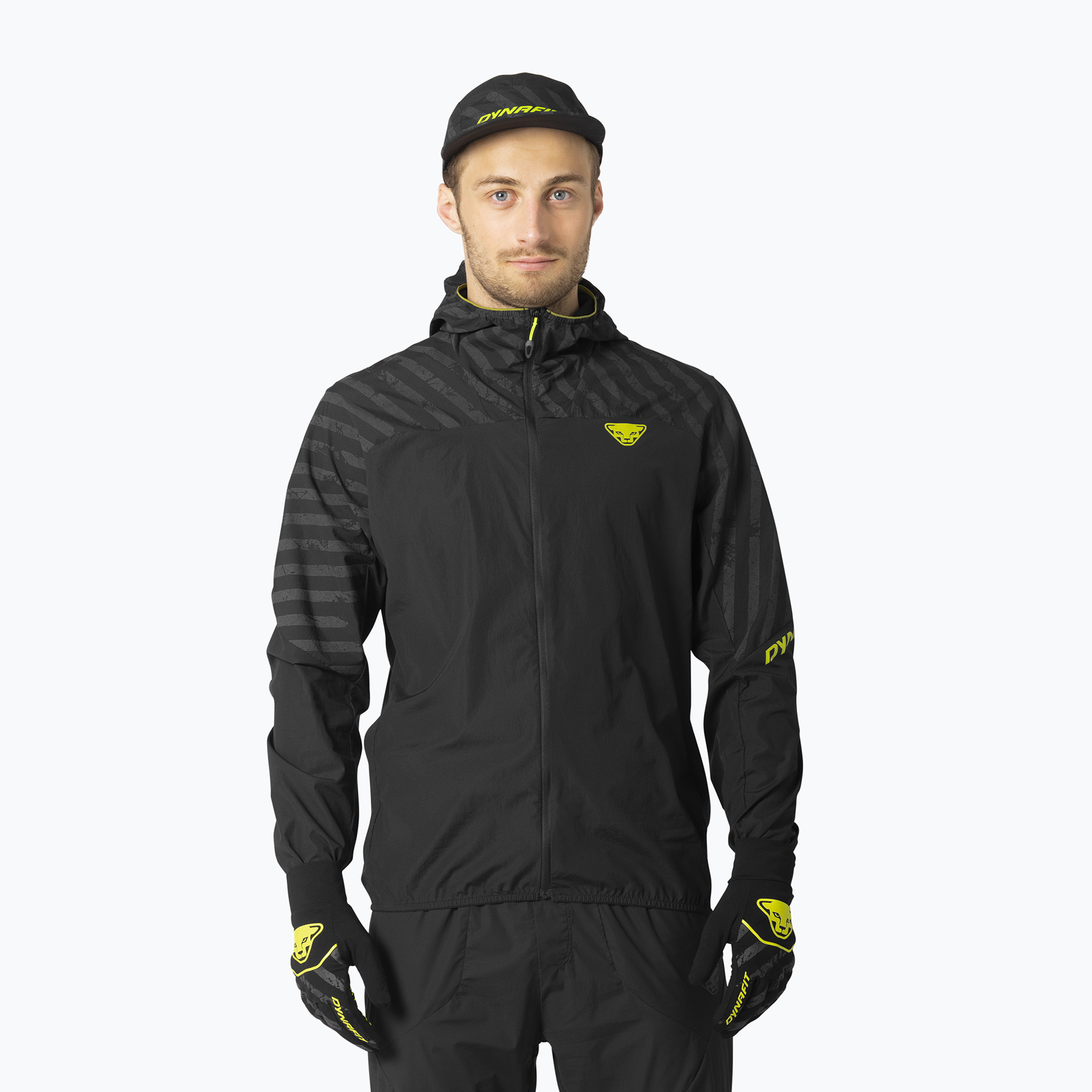 Kurtka do biegania męska DYNAFIT Trail Reflective Wind black out/5A30 