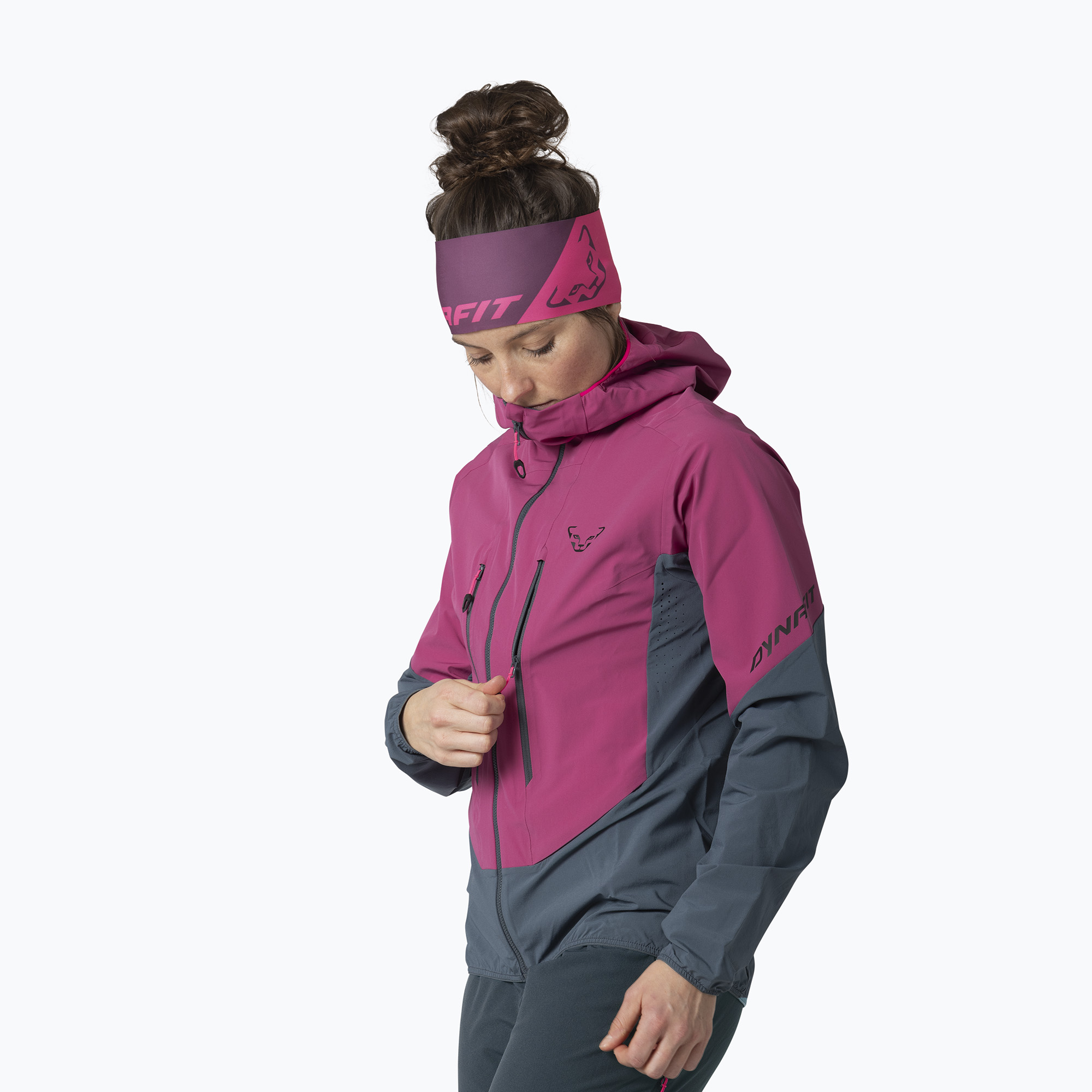 Дамско софтшел яке DYNAFIT Blacklight Softshell magenta/0720