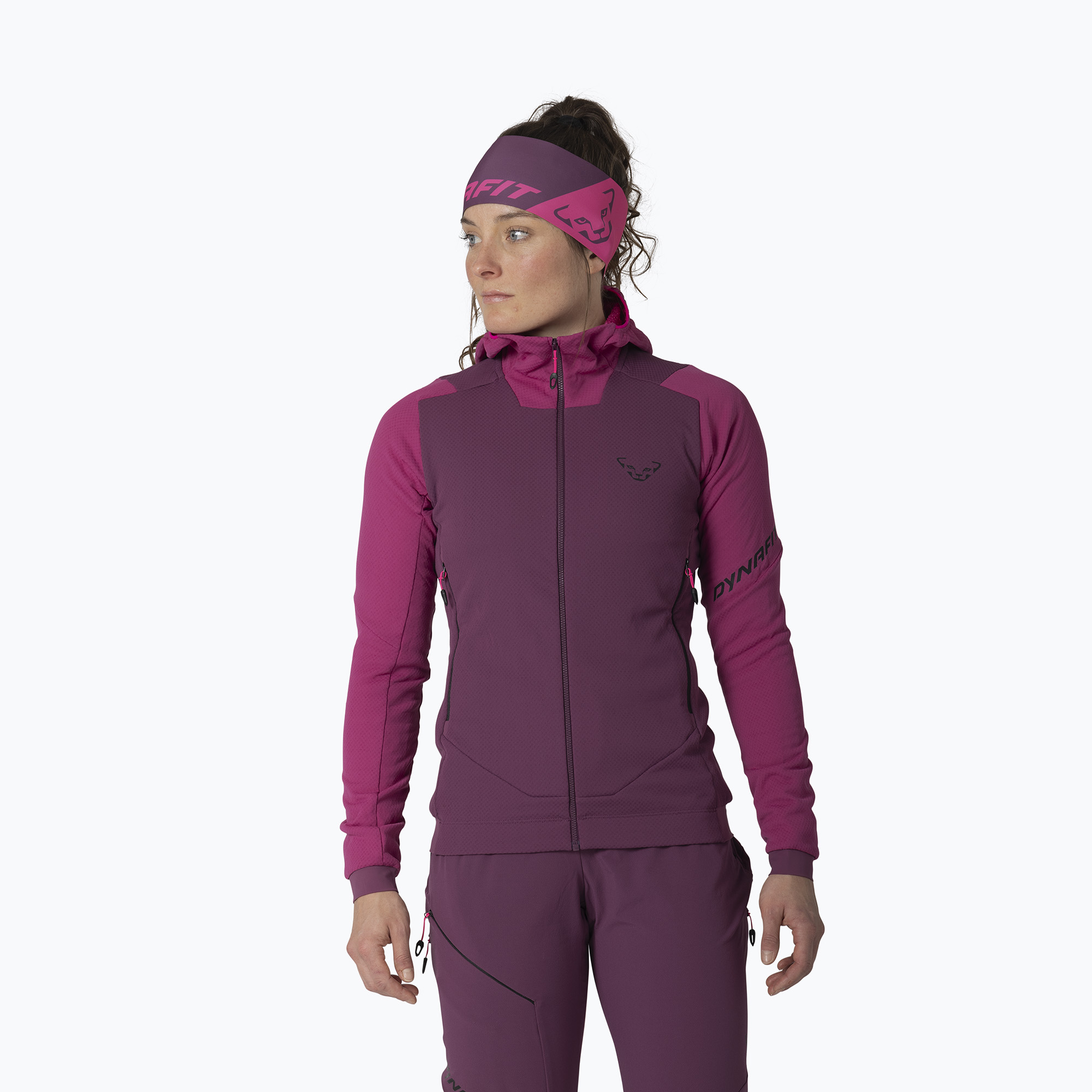 Női dzseki DYNAFIT Blacklight Therm Hooded magenta/6a70 (Blacklight Therm Hooded 08-0000071971)