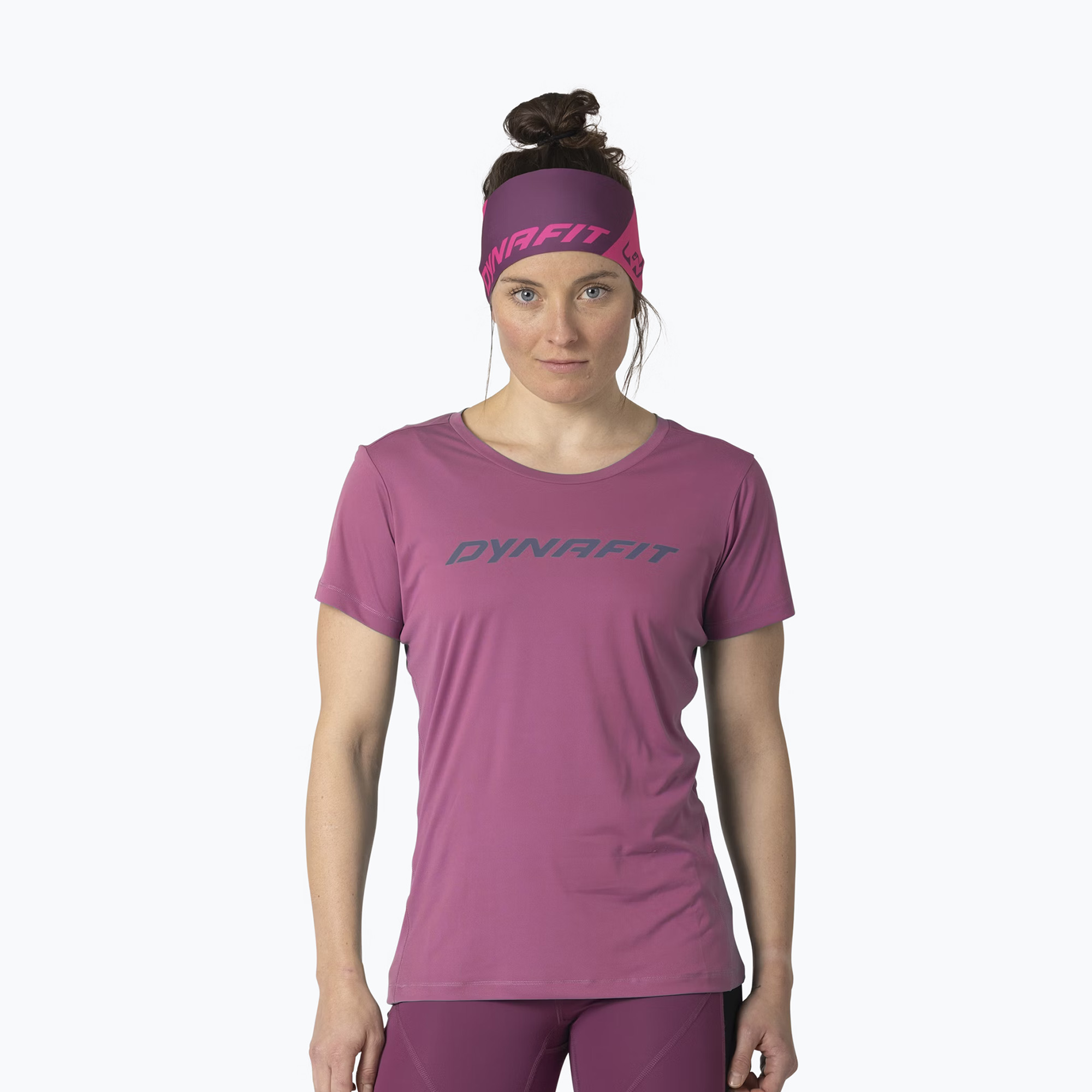 Koszulka trekkingowa damska DYNAFIT Traverse 2 magenta 