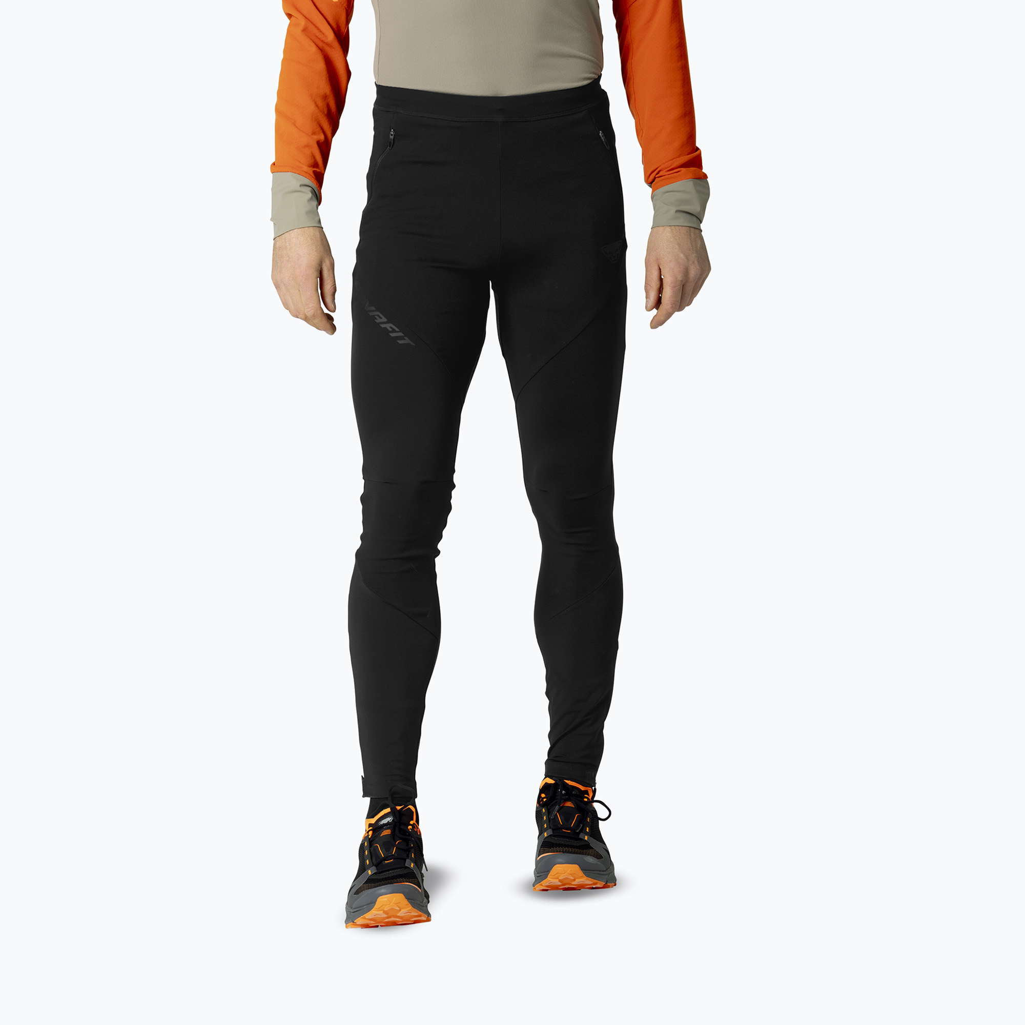 Spodnie do biegania męskie DYNAFIT Alpine Softshell Hybrid black out 