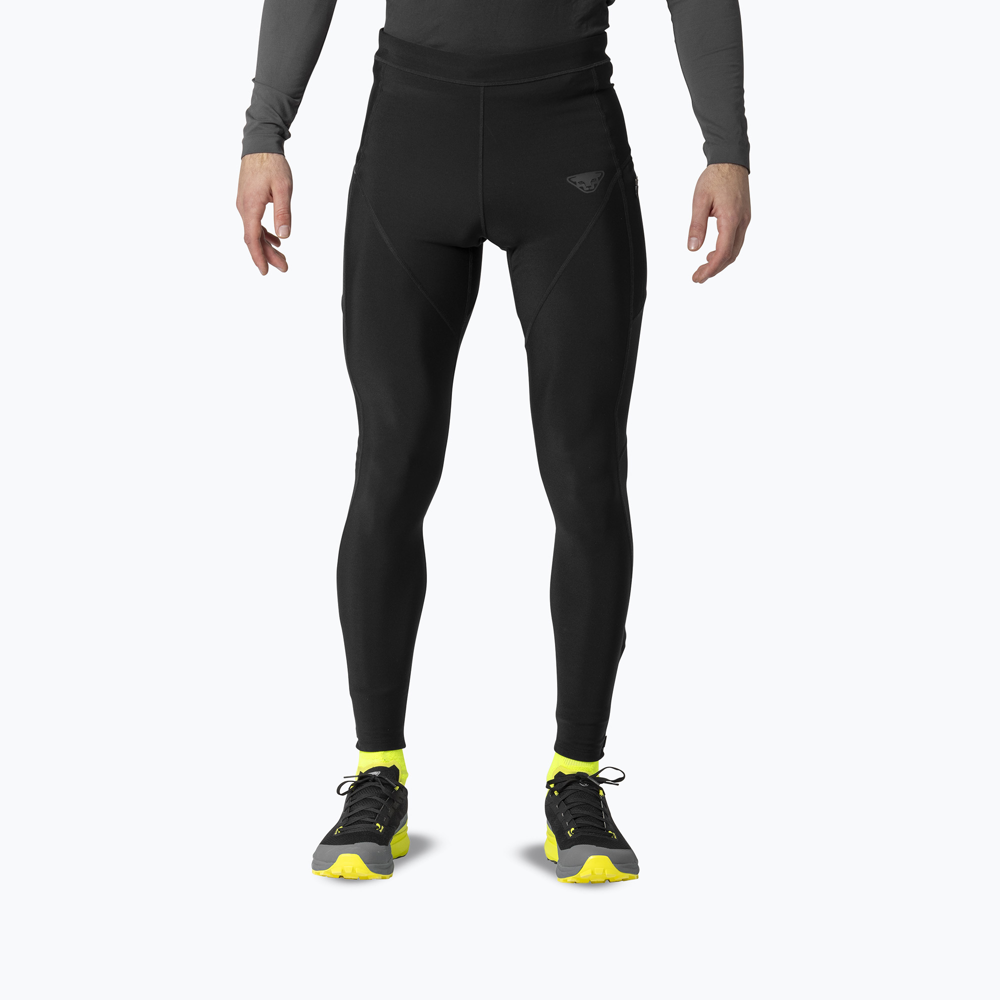 Legginsy do biegania męskie DYNAFIT Winter Running black out 