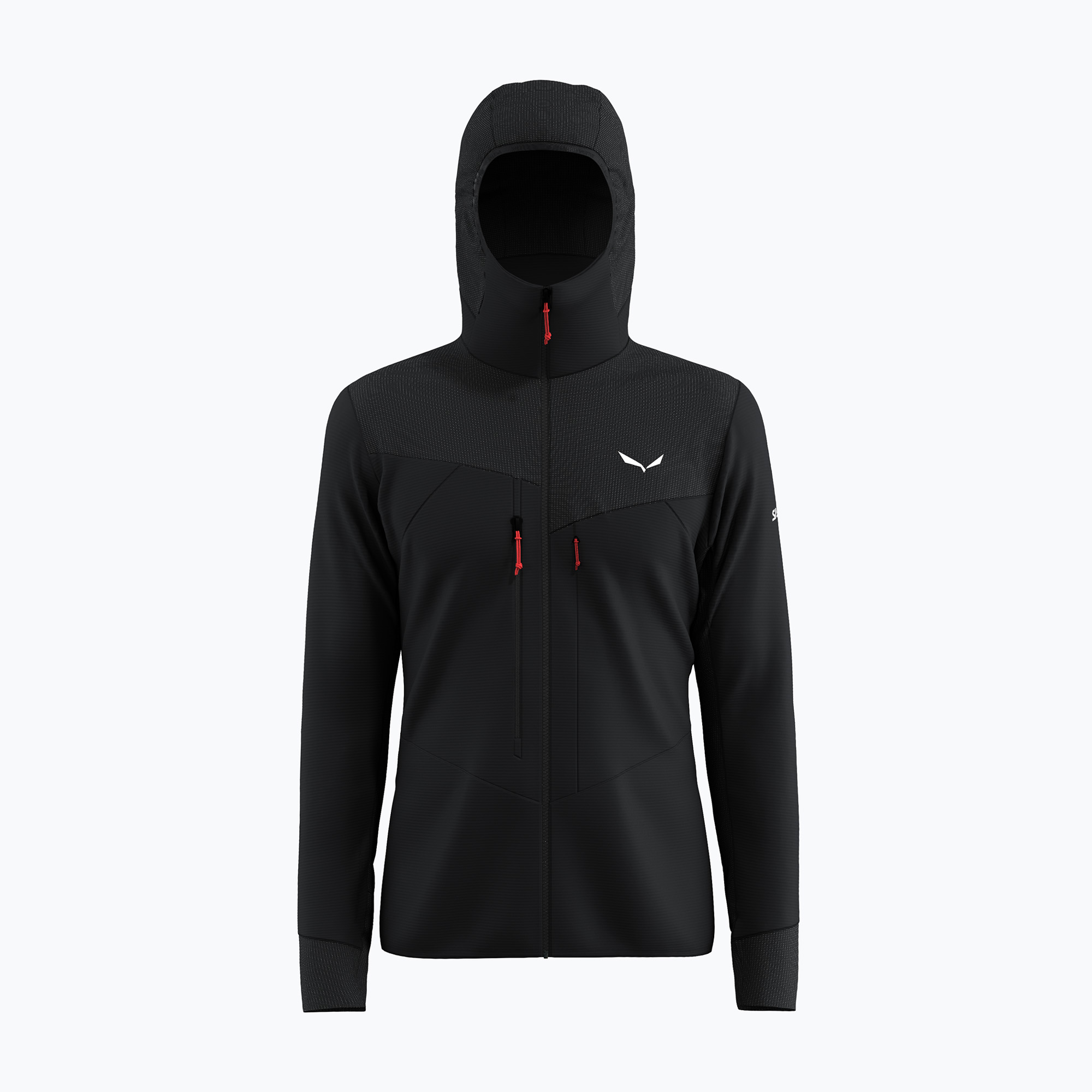 Bluza trekkingowa męska Salewa Agner PL Hooded black out 