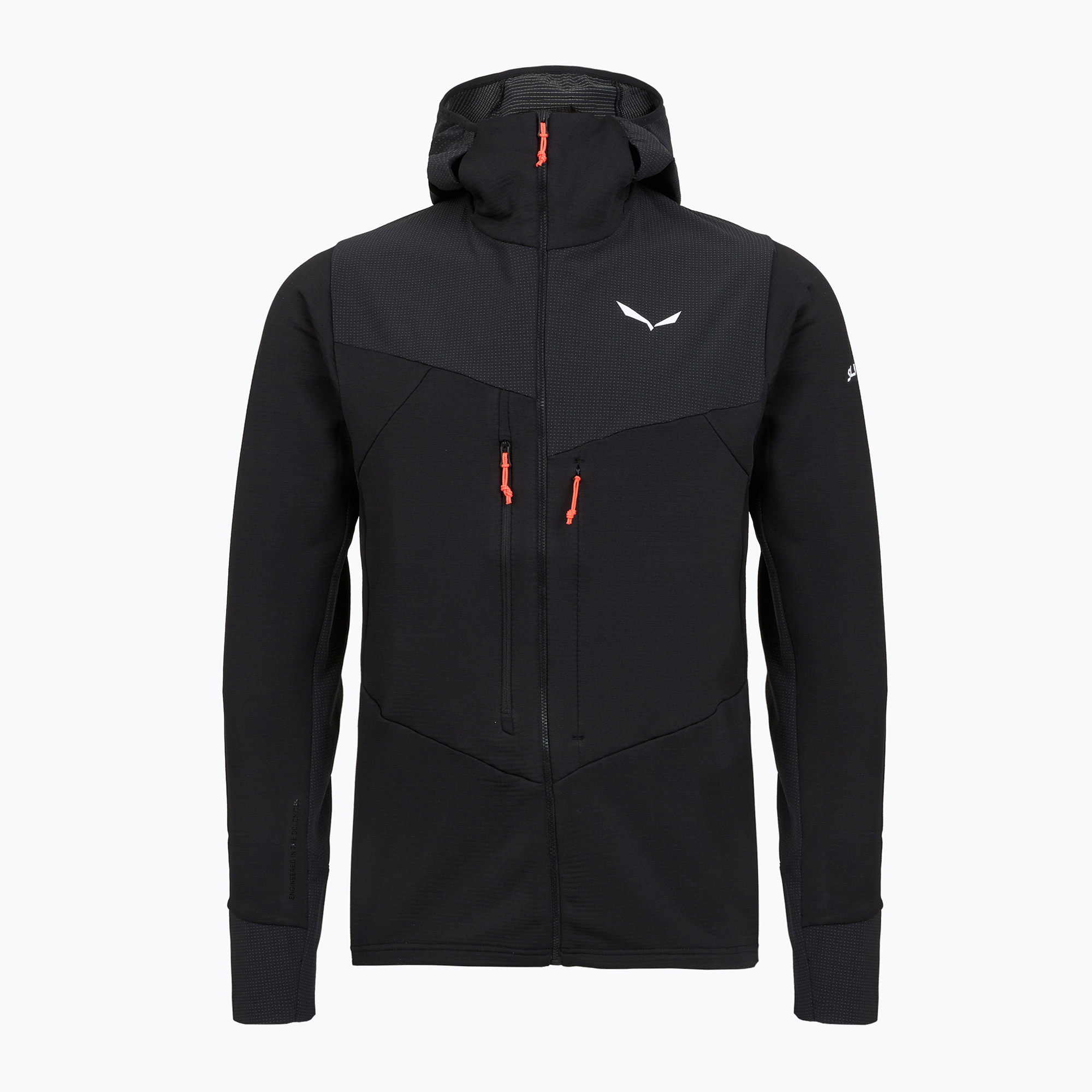 Bluza trekkingowa męska Salewa Agner PL Hooded black out 