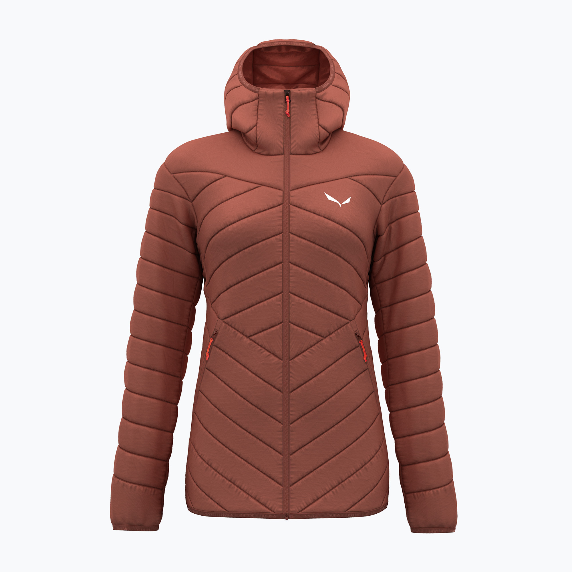 Kurtka ocieplana damska Salewa Brenta Rds Dwn etruscan red 