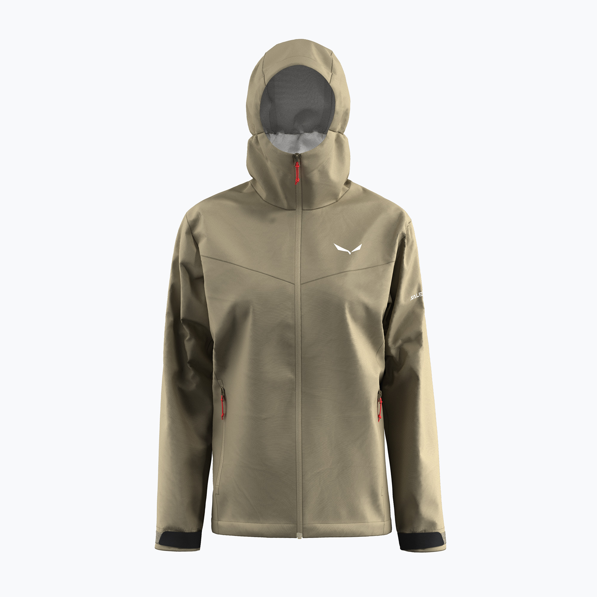 Kurtka przeciwdeszczowa damska Salewa Puez Aqua 4 PTX 2.5L quicksand 
