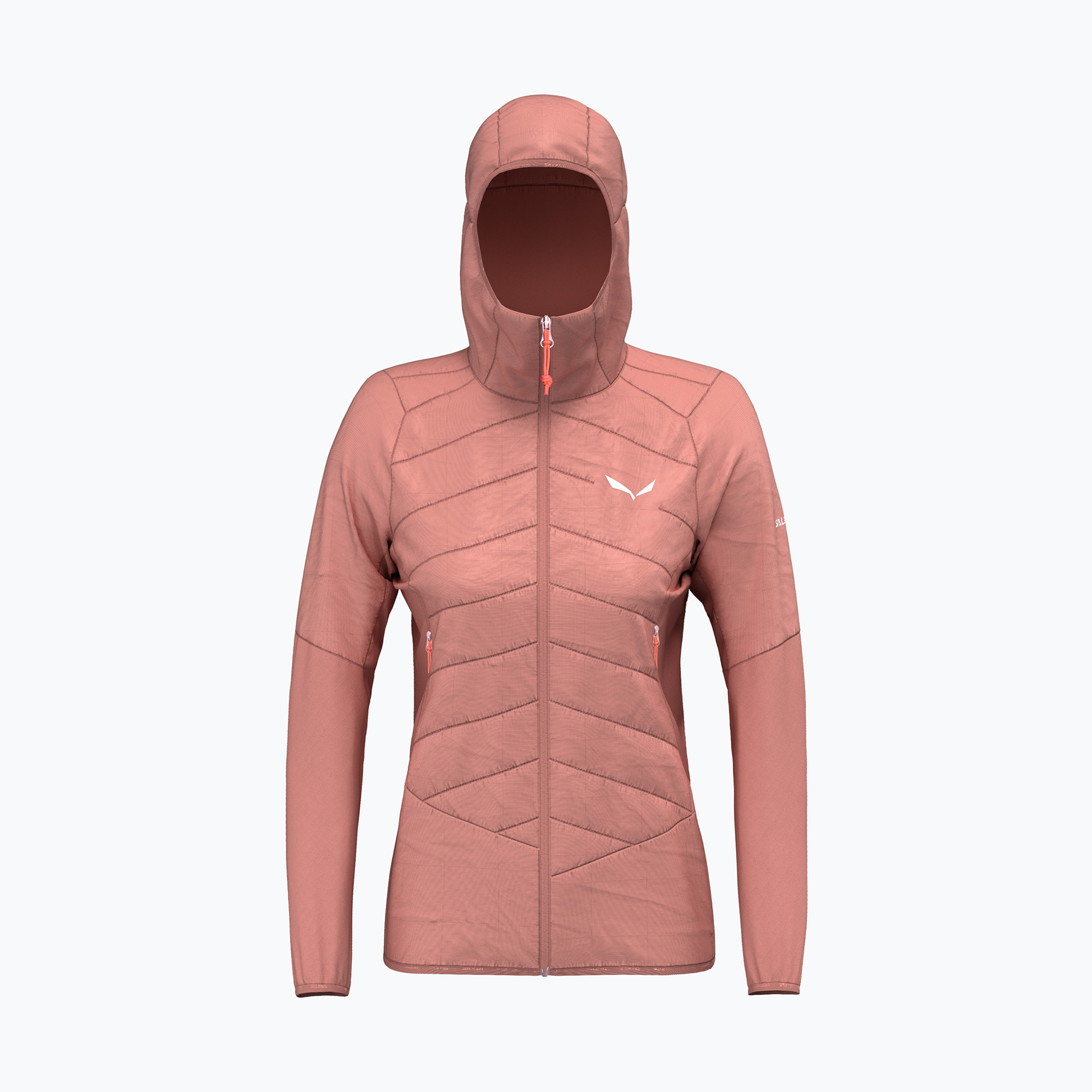 Kurtka hybrydowa damska Salewa Ortles Hyb TWR desert pink 