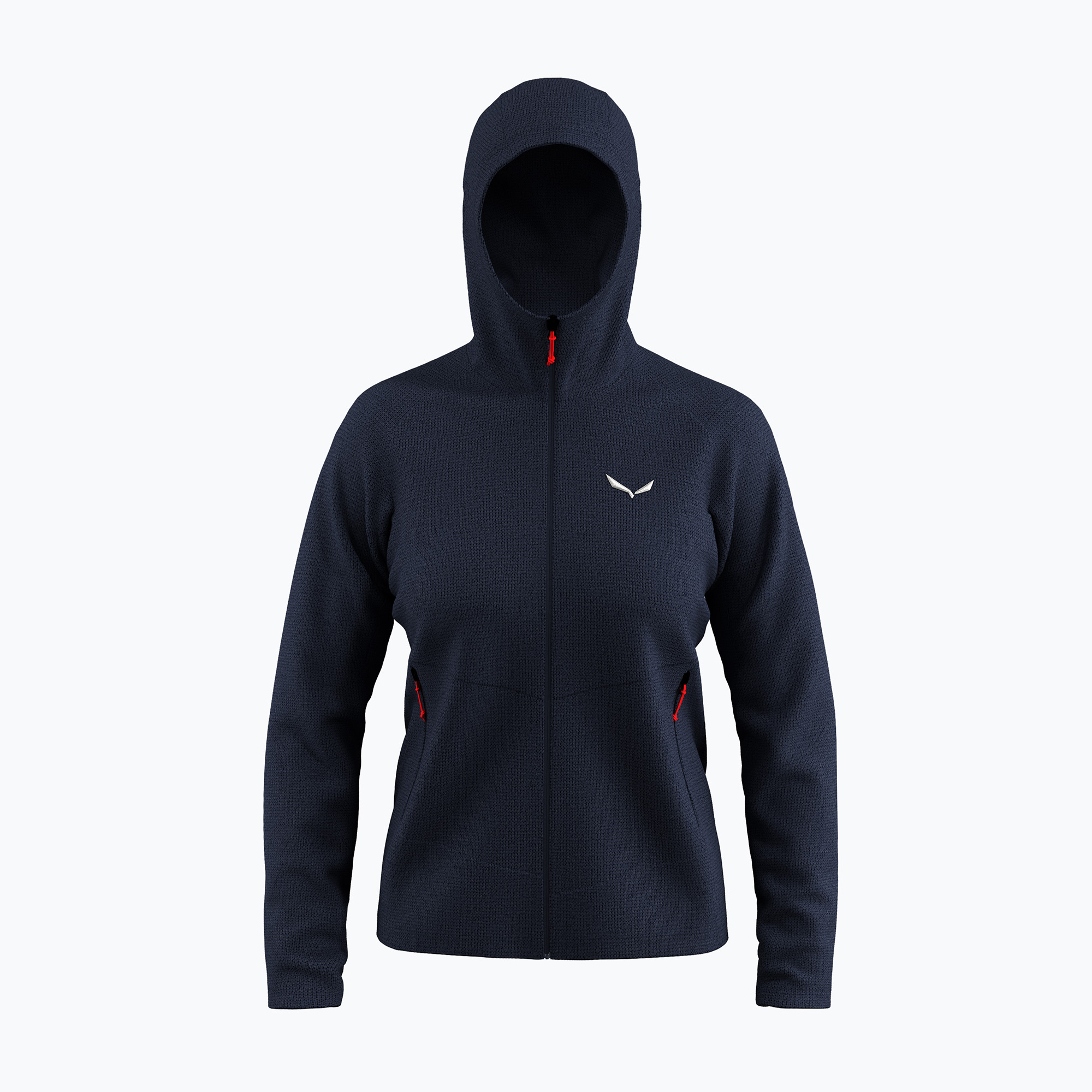 Bluza trekkingowa męska Salewa Puez Rocca Polarlite Hood navy blazer 