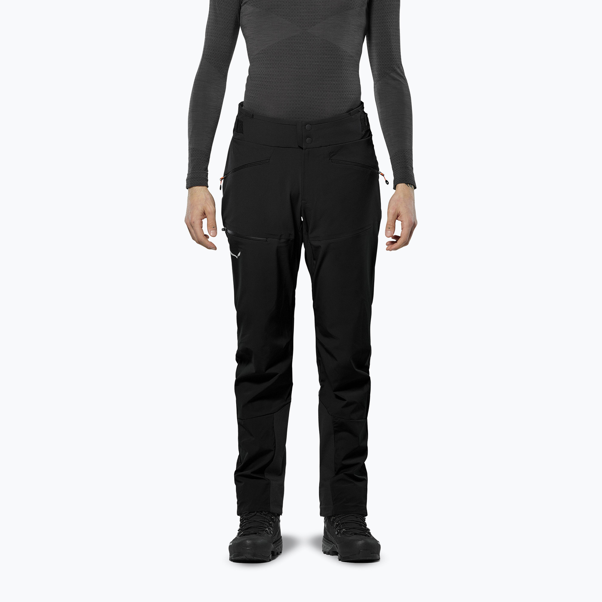Spodnie trekkingowe męskie Salewa Ortles DST/SW black out