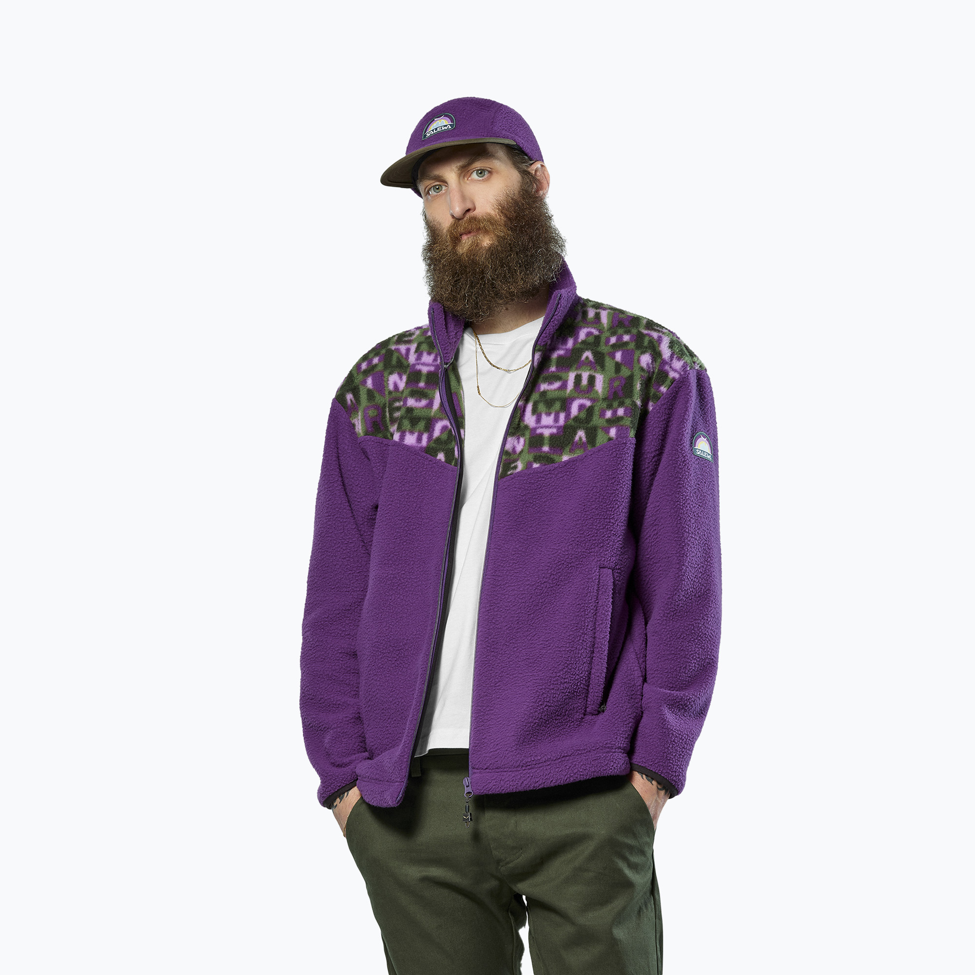 Bluza trekkingowa Salewa Eagle Anniversary plum 