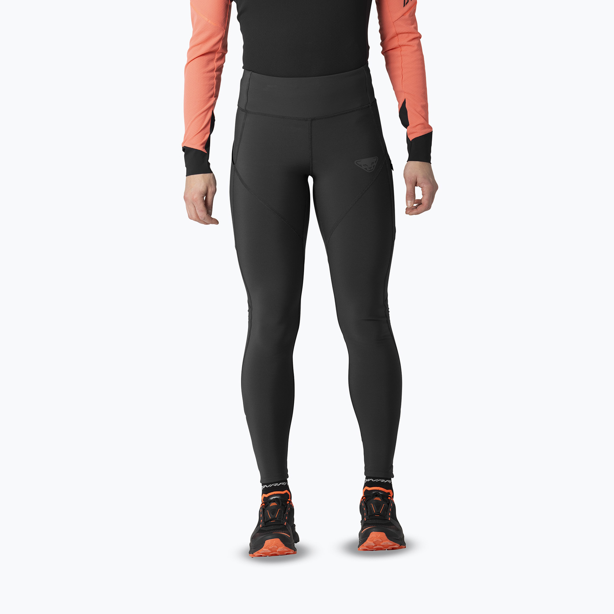 Legginsy do biegania damskie DYNAFIT Winter Running black out 