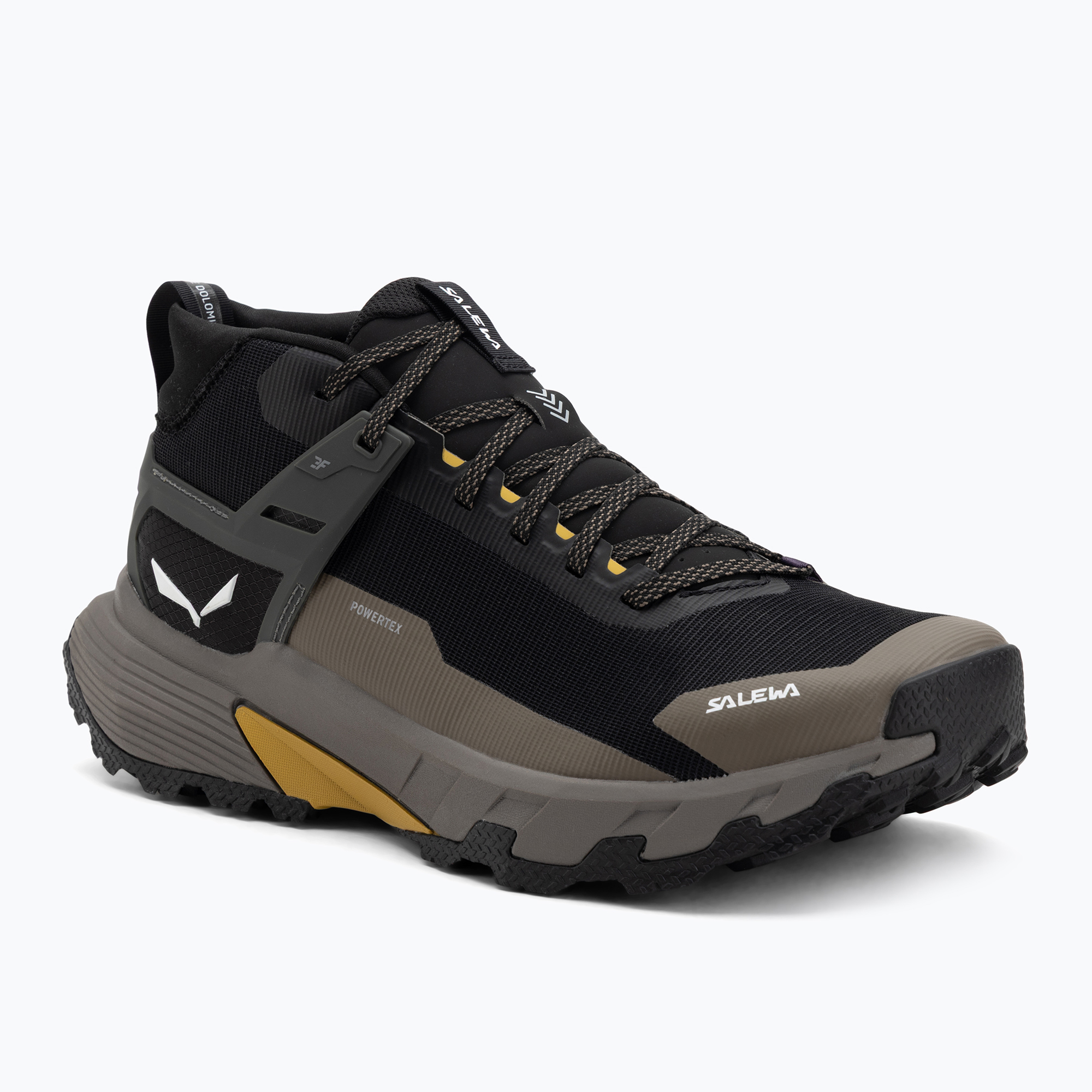 Buty trekkingowe męskie Salewa Pedroc 2 Mid PTX black out/bungee cord 