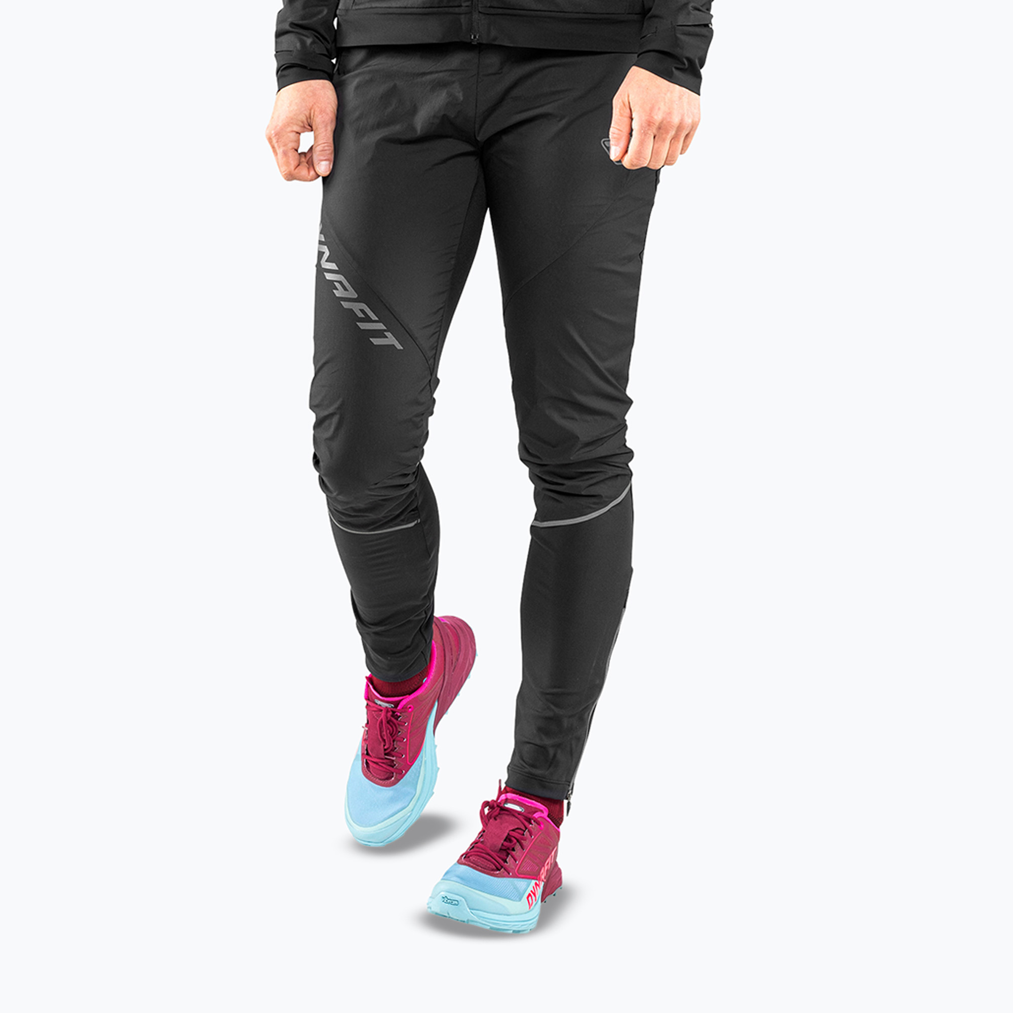 Spodnie do biegania damskie DYNAFIT Alpine Hybrid black out 