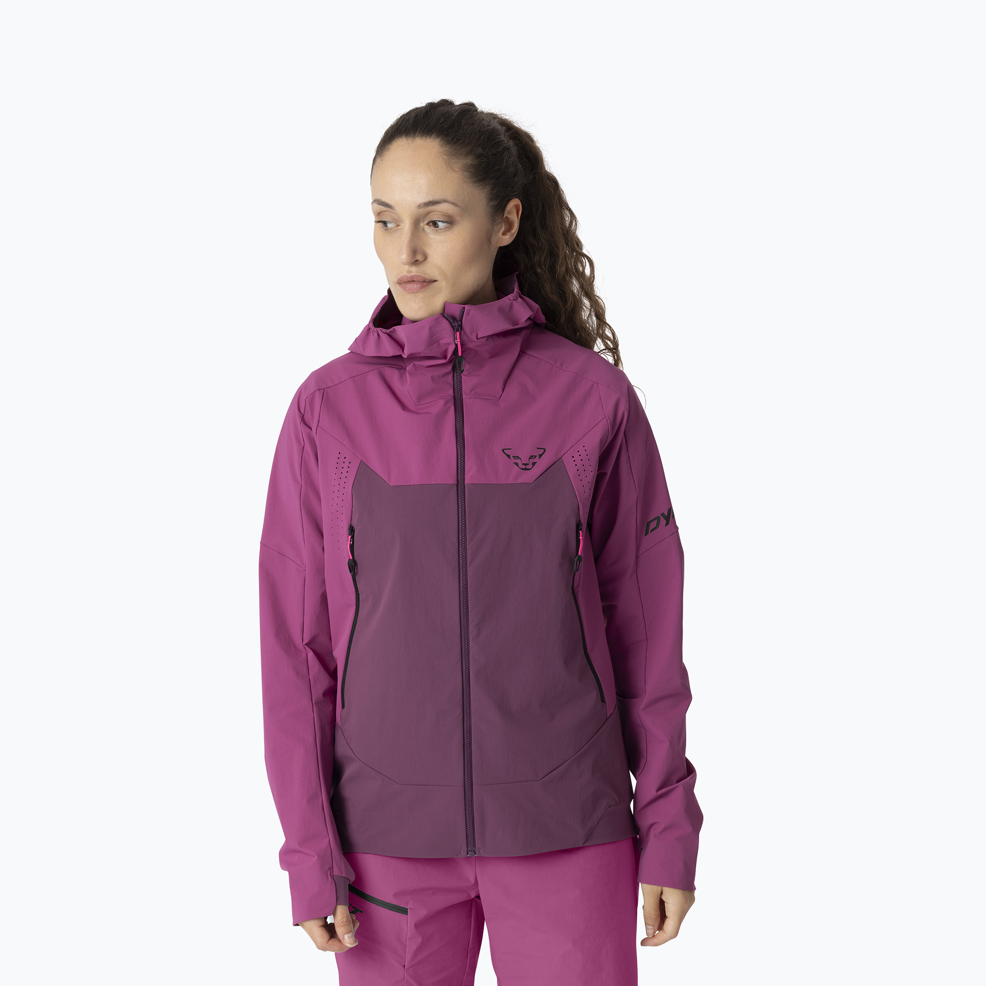 Kurtka softshell damska DYNAFIT Transalper Dynastretch magenta/6a70 
