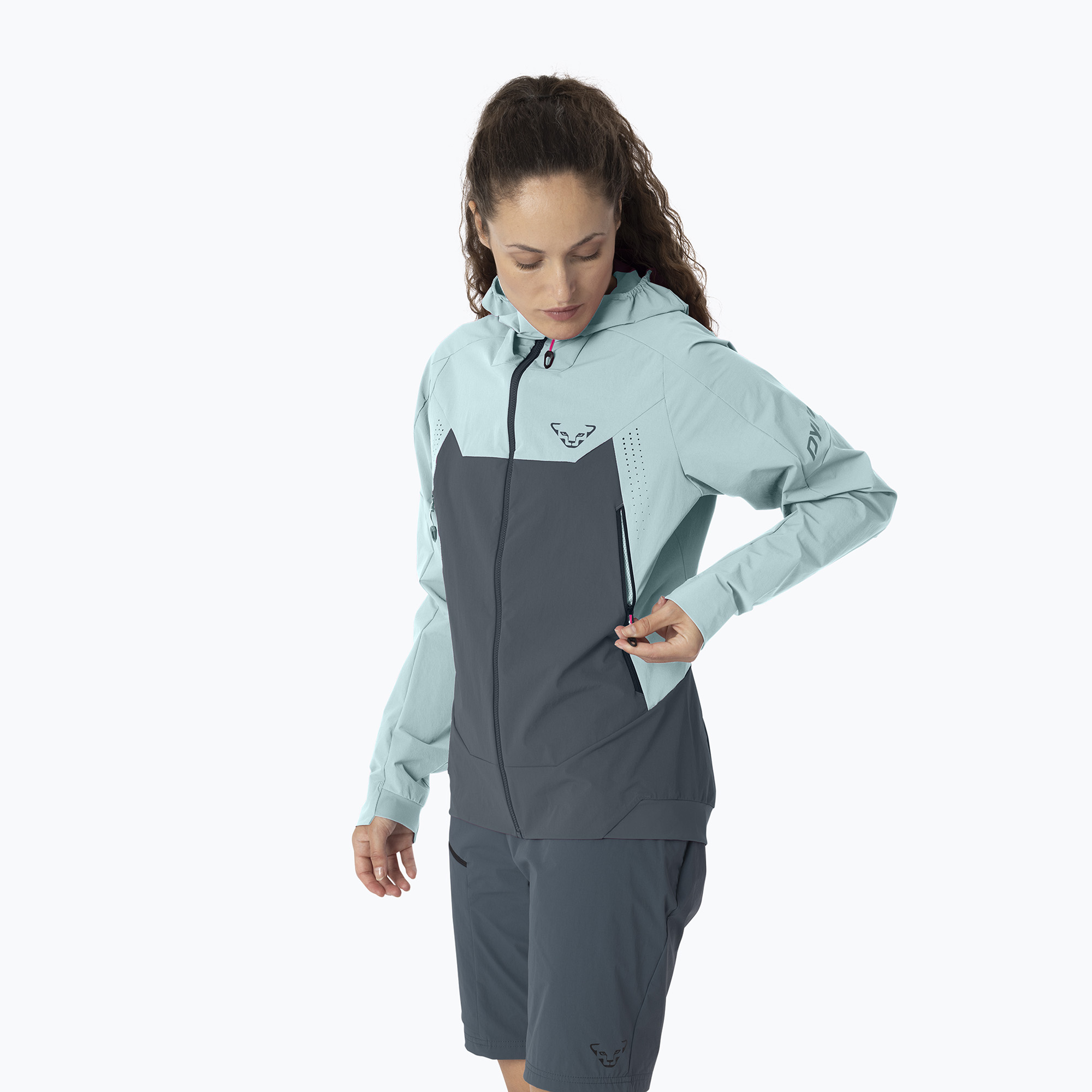 Kurtka softshell damska DYNAFIT Transalper Dynastretch cloud blue/0720 