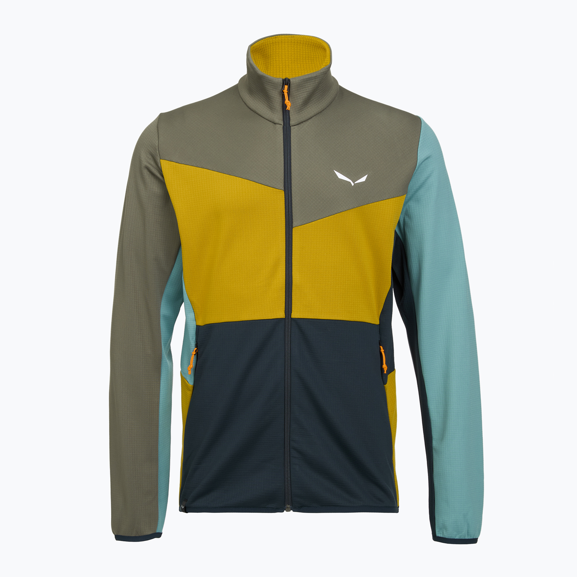 Bluză de trekking pentru bărbați Salewa Puez Cammio PL faded green/multi