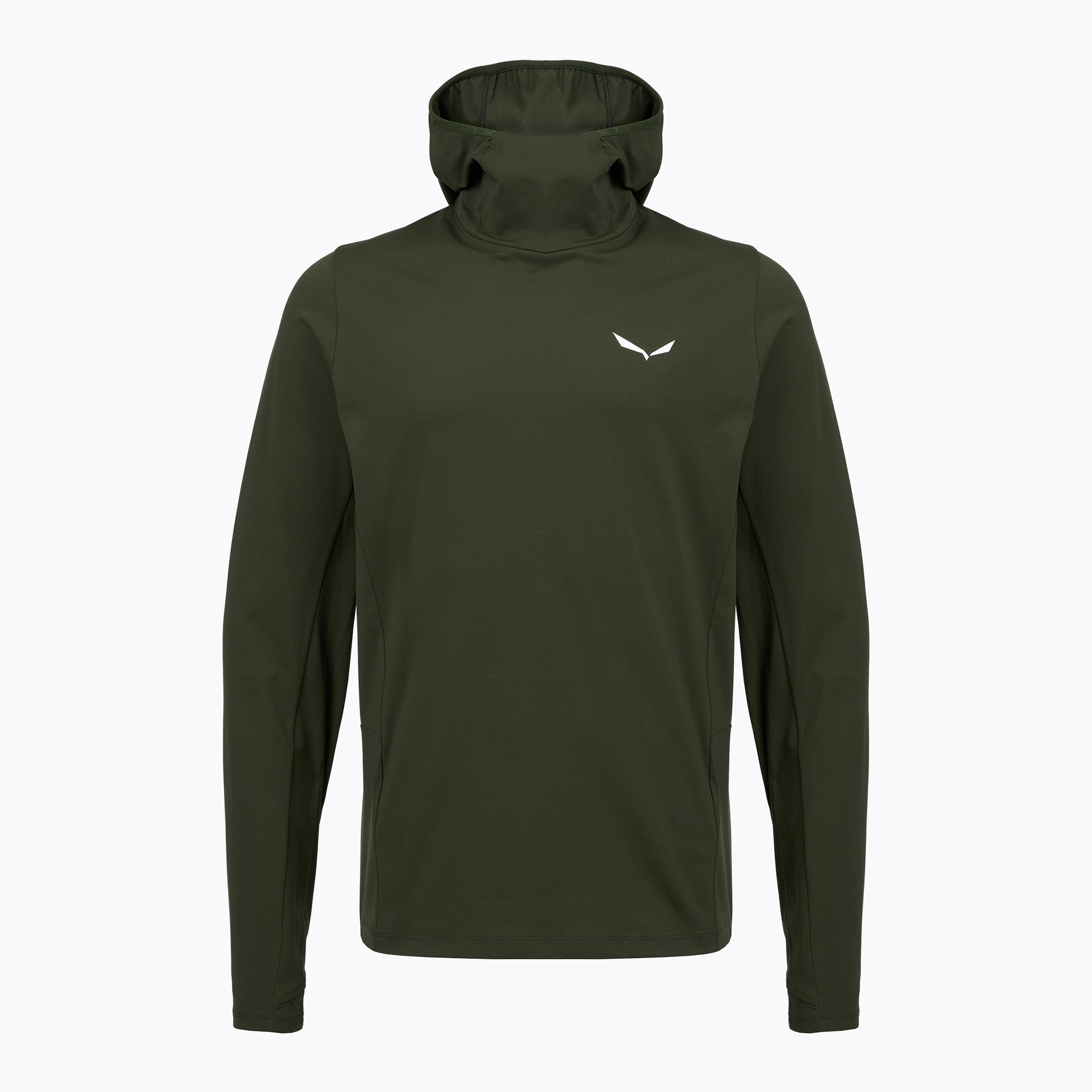 Bluza trekkingowa męska Salewa Puez Sun Hoodie dark olive 