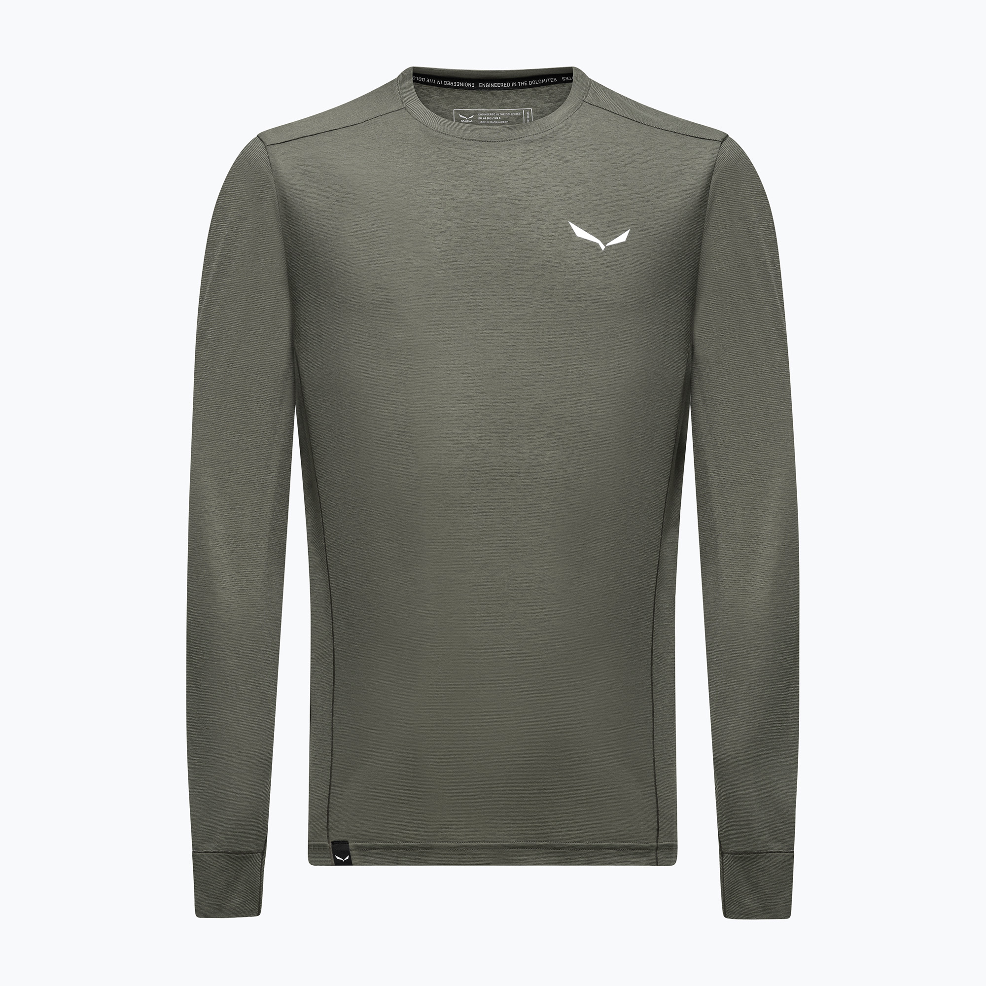 Longsleeve trekkingowy męski Salewa Puez Dry faded green