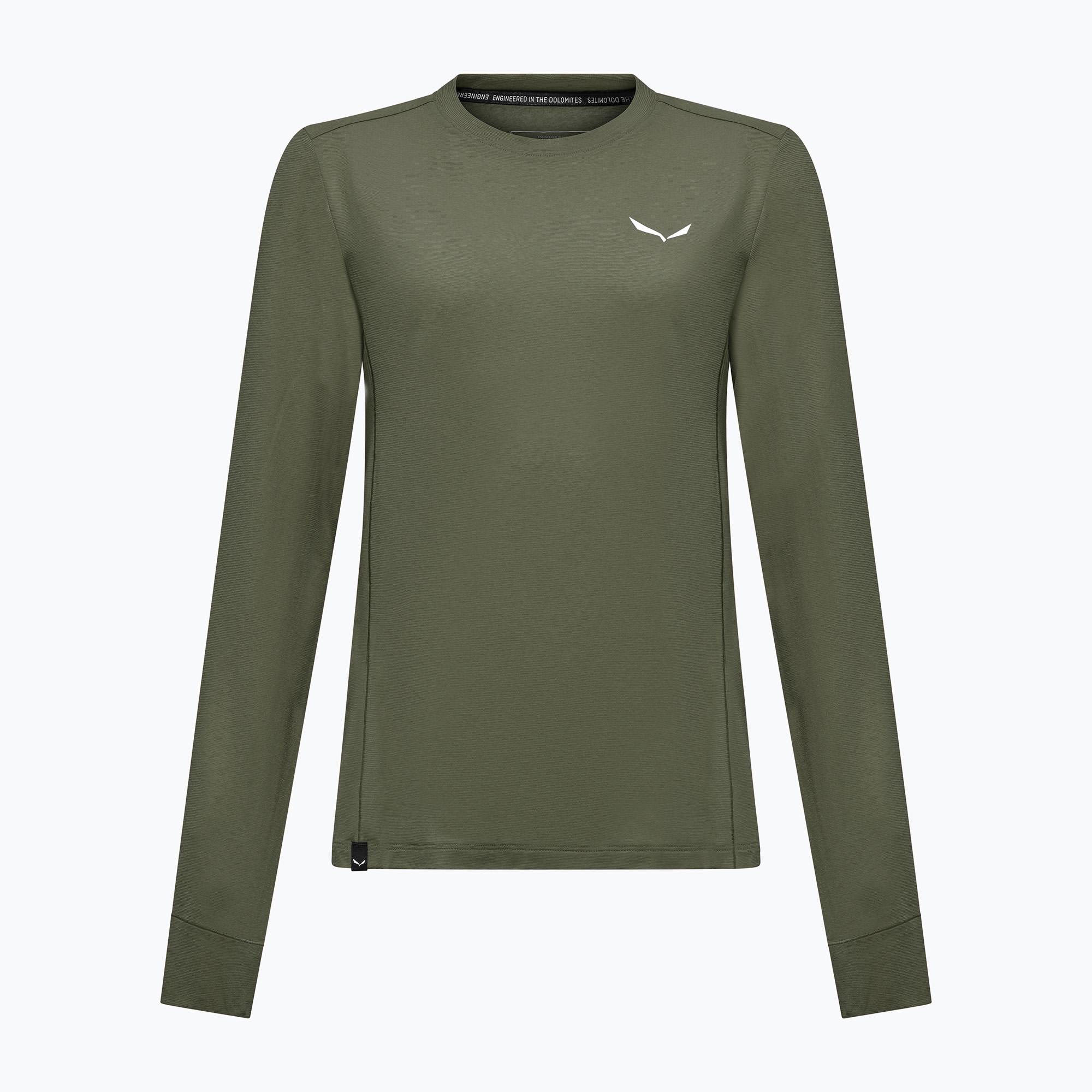 Longsleeve trekkingowy damski Salewa Puez Dry dark olive