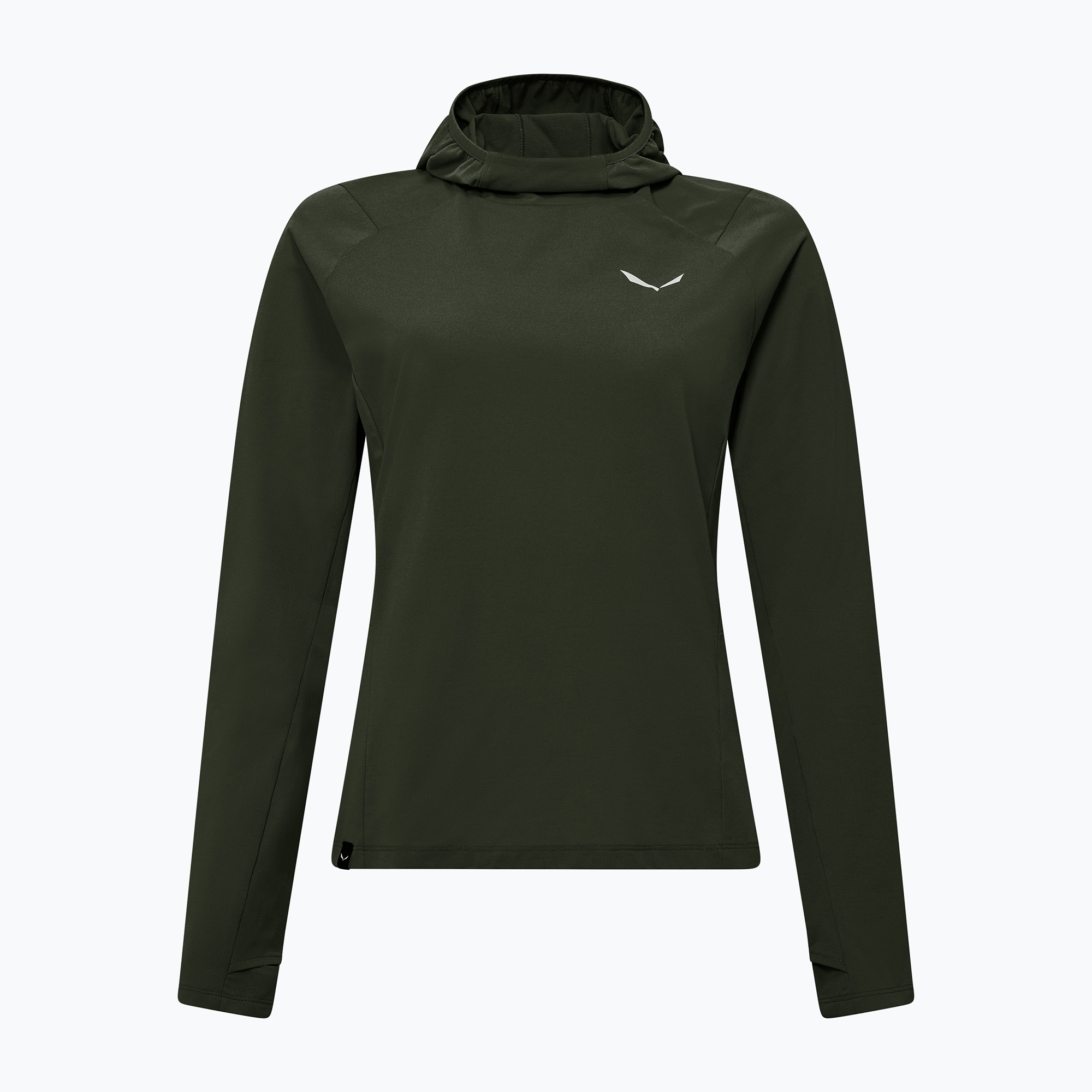 Bluza trekkingowa damska Salewa Puez Sun Hoodie dark olive 