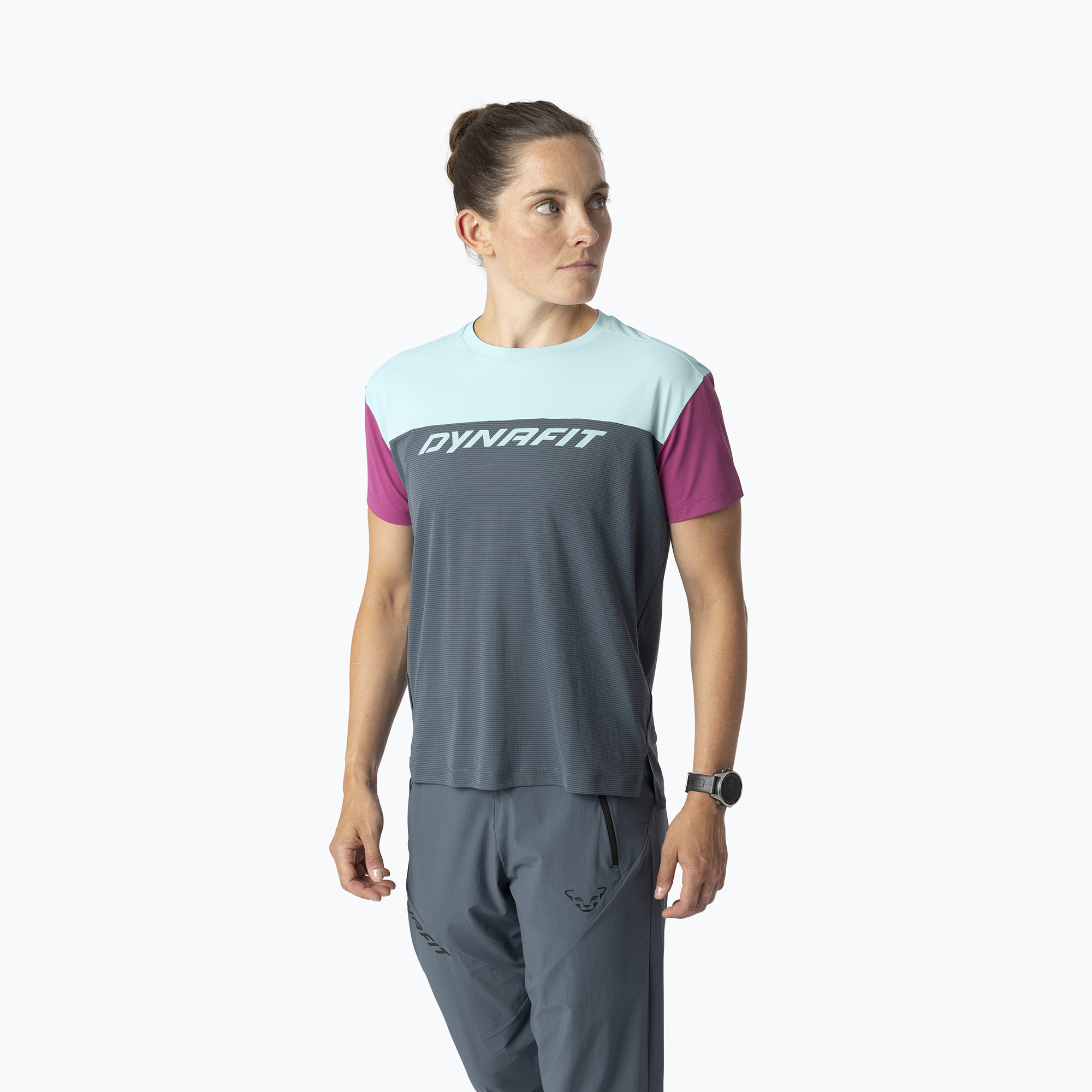 Дамска тениска за трекинг DYNAFIT Traverse Light cinder/3180