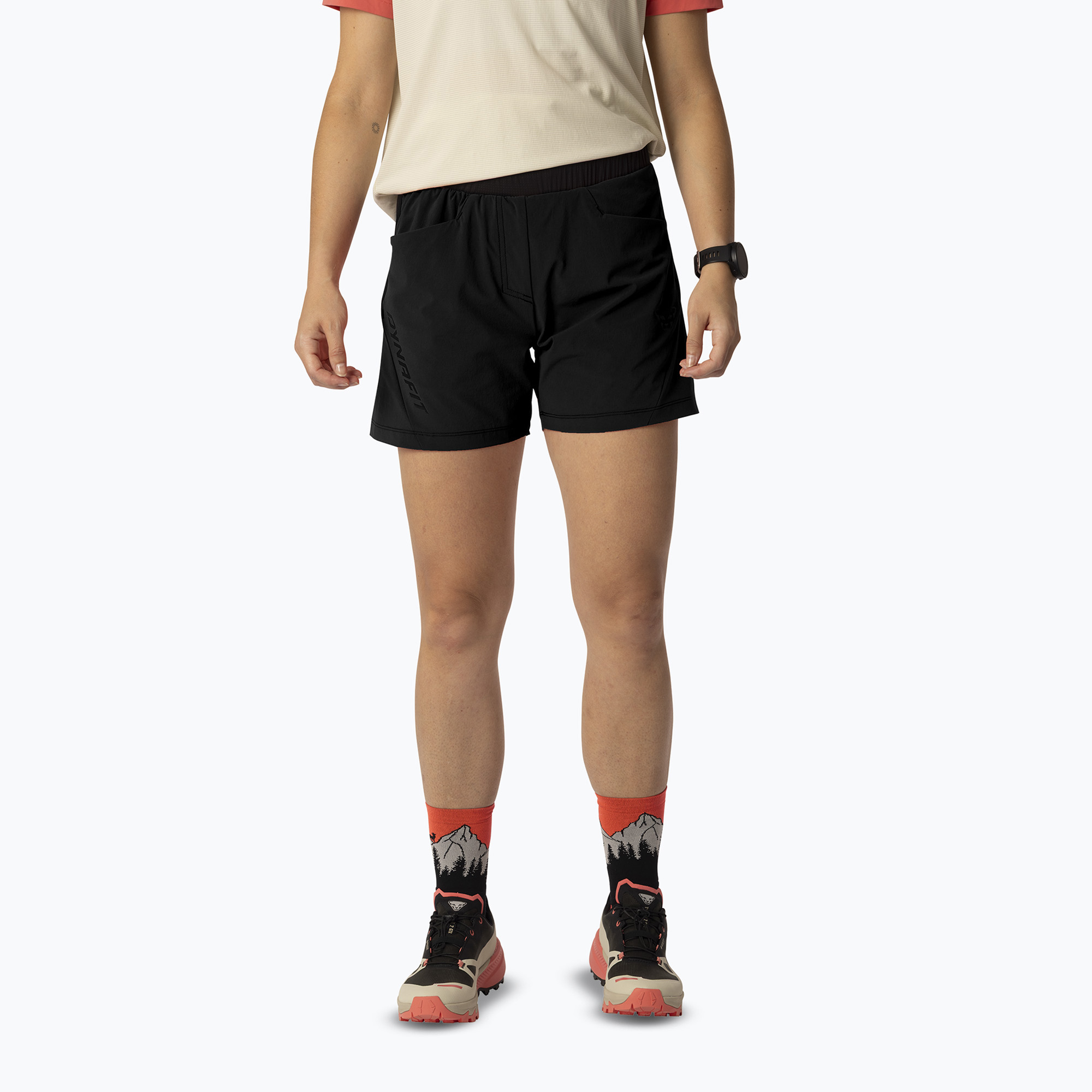 Дамски шорти DYNAFIT Traverse Hybrid black out
