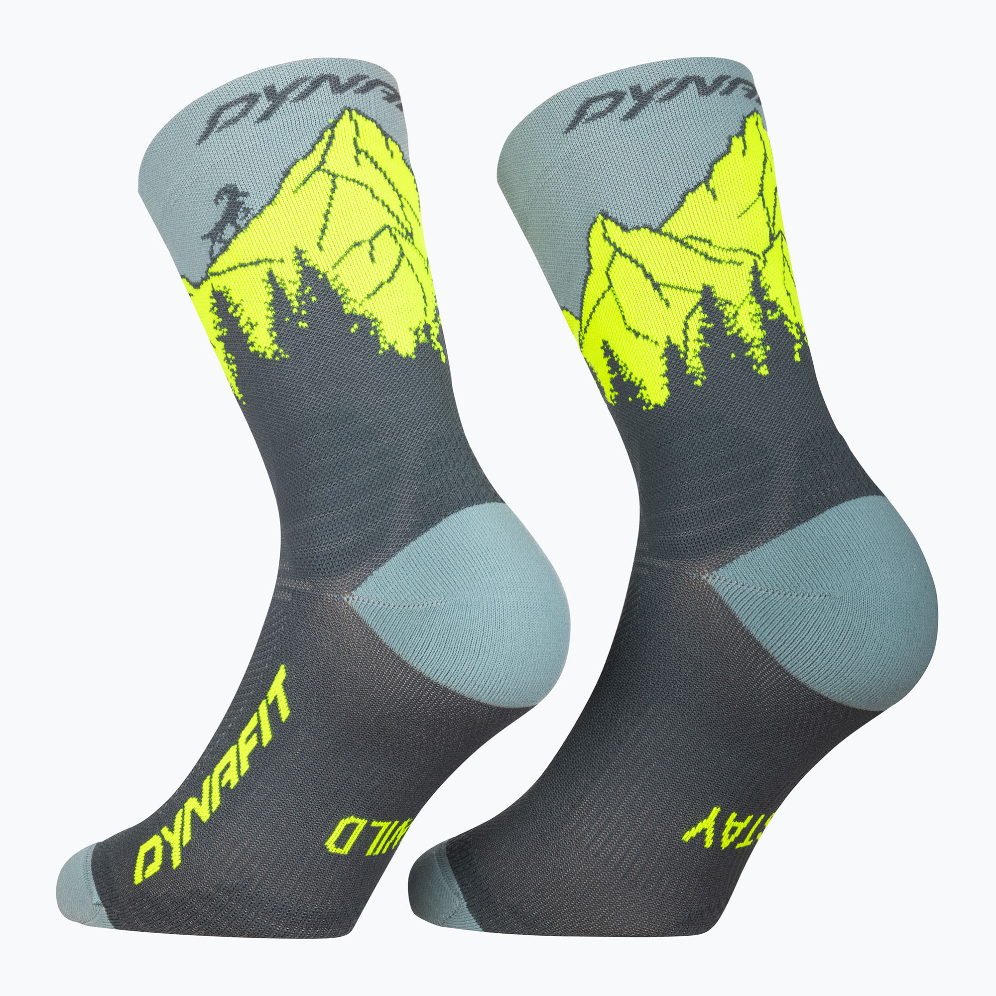 Чорапи DYNAFIT Traverse Crew cinder ultra yellow/5a30