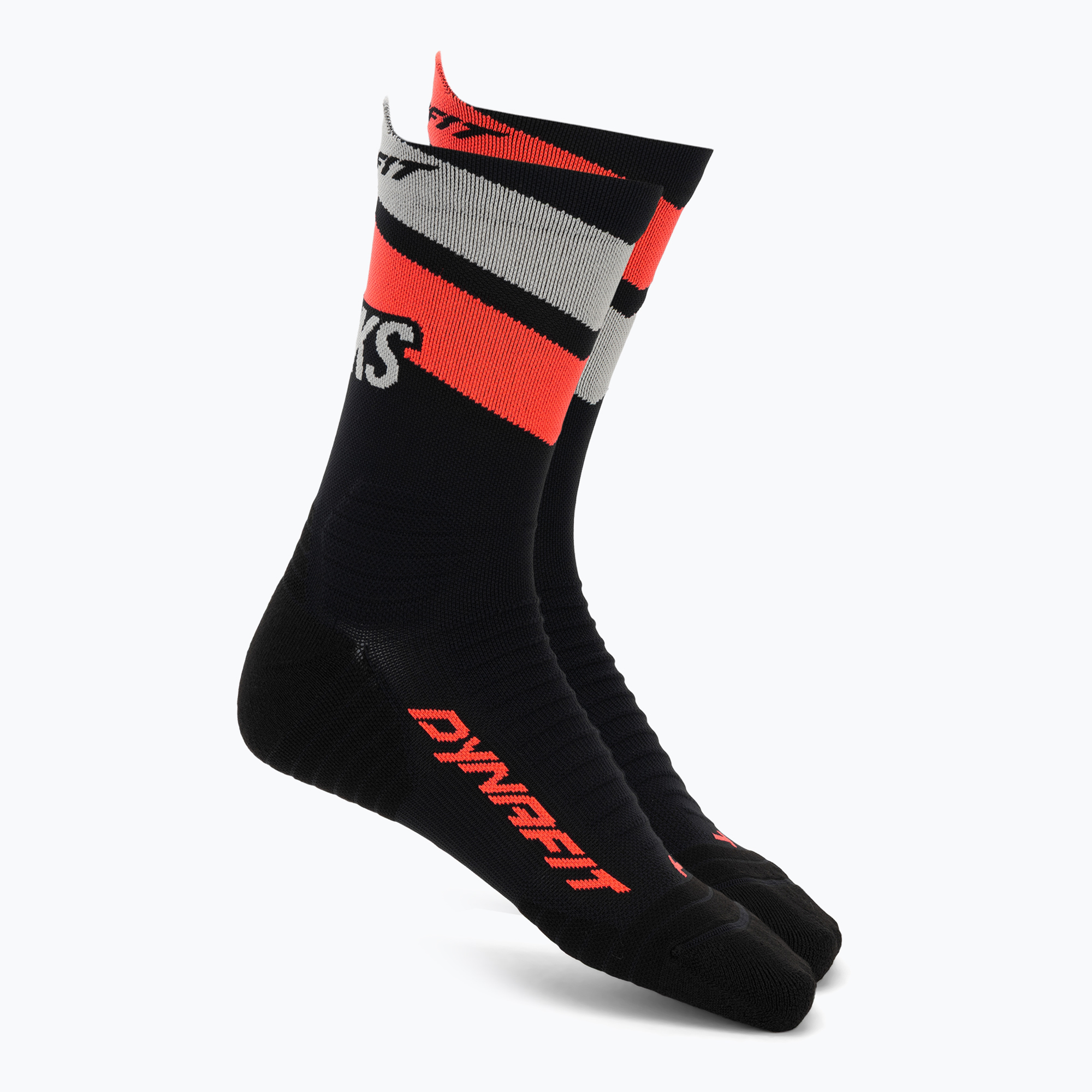 Șosete DYNAFIT Ultra Crew black out ultra coral/6A10