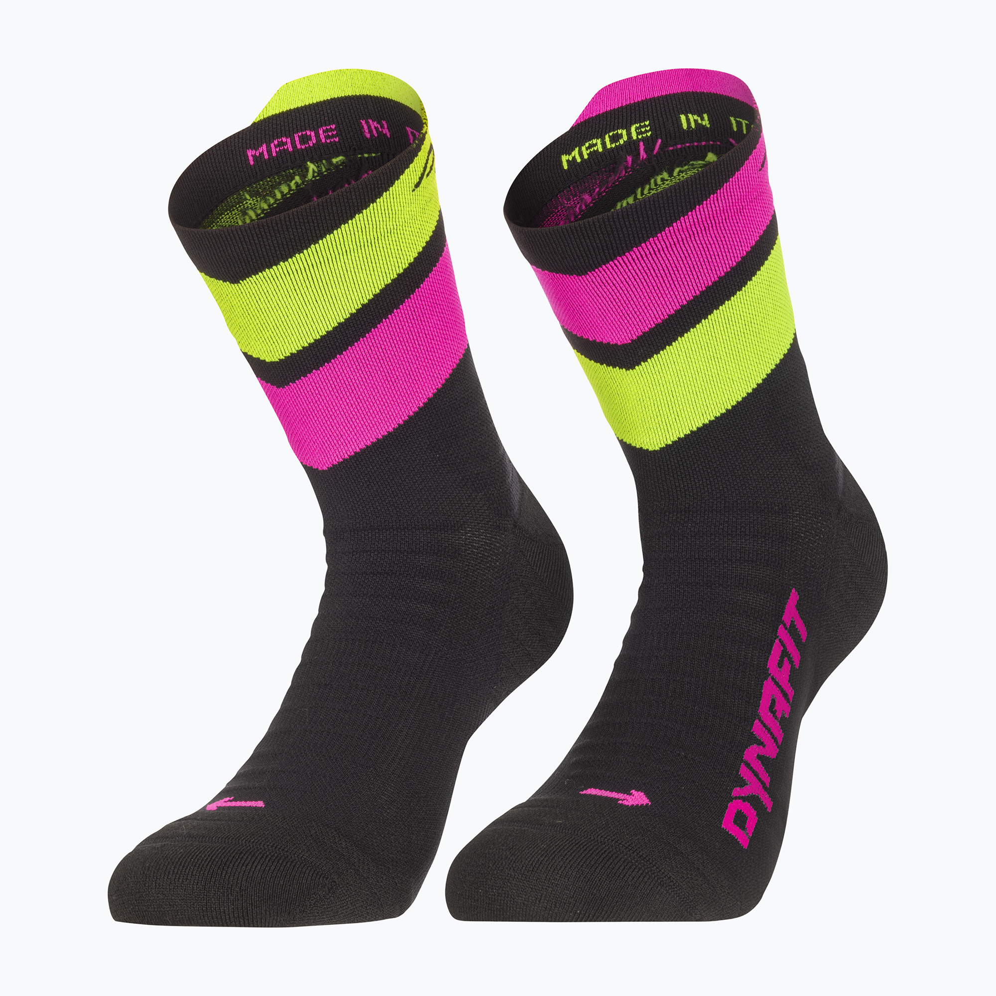 Чорапи DYNAFIT Ultra Mid black out pink glo/6070