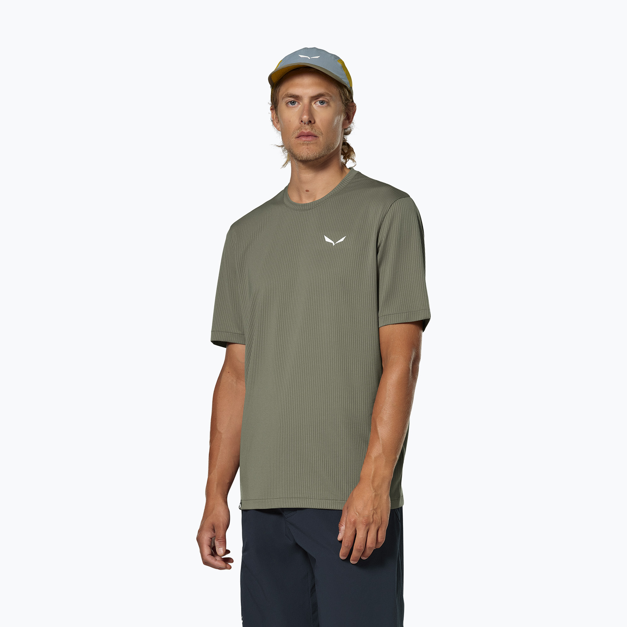 Мъжка тениска Salewa Pedroc Dry Light faded green