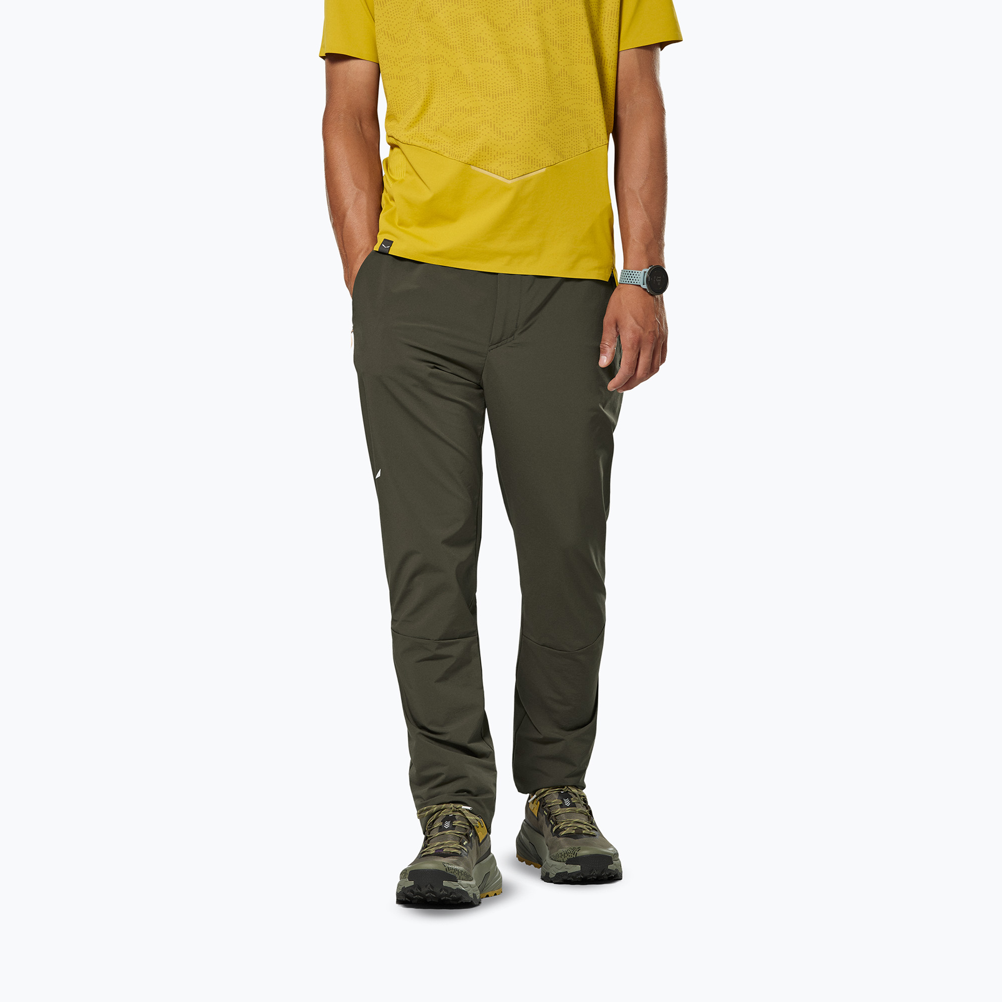 Spodnie trekkingowe męskie Salewa Pedroc 5 DST dark olive 