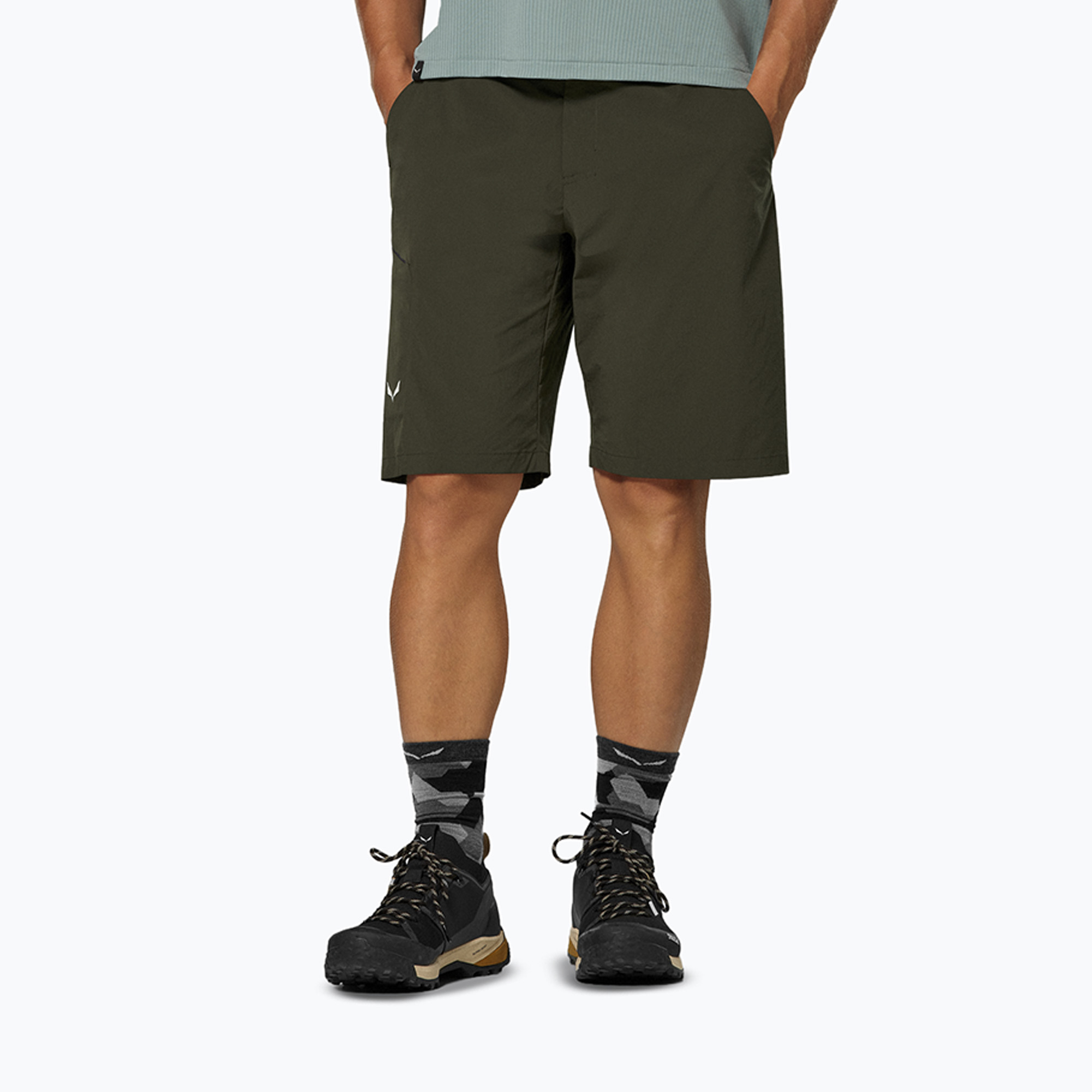 Spodenki trekkingowe męskie Salewa Pedroc 4 DST Cargo dark olive/0910 
