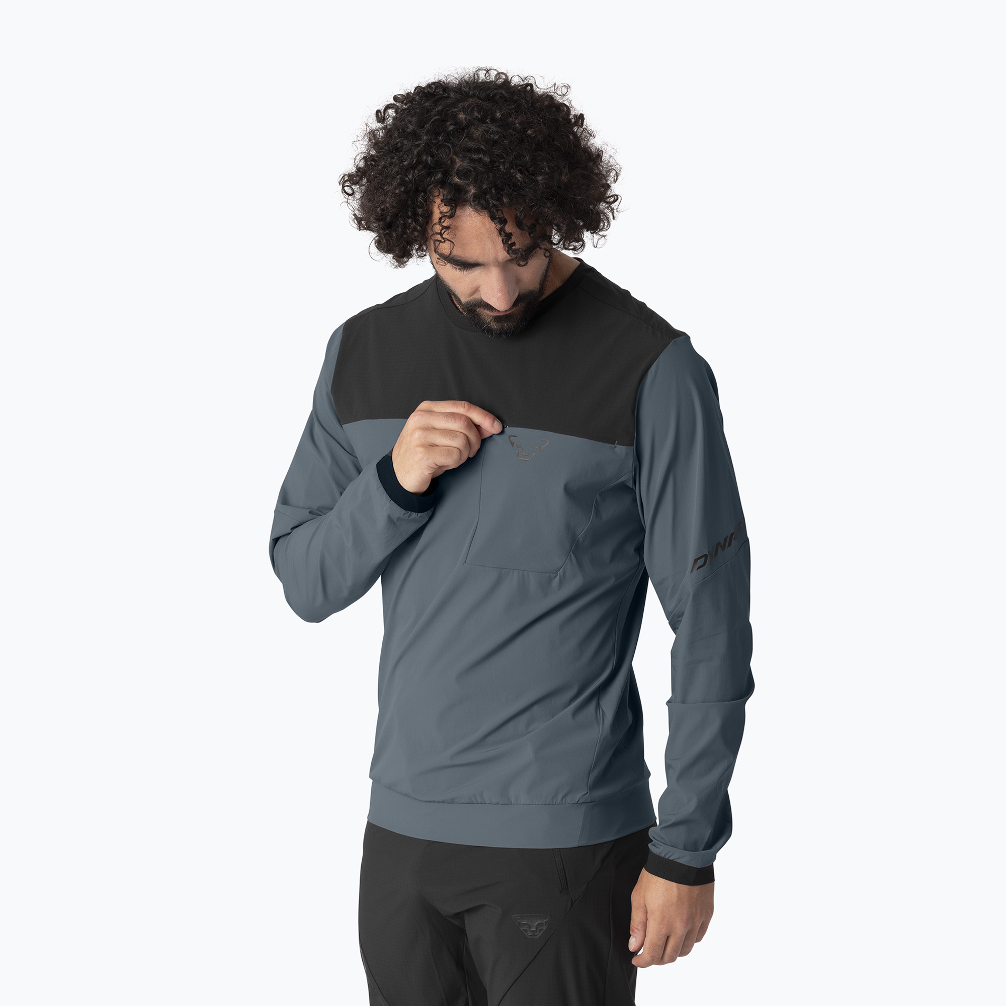 Мъжко ветроустойчива яке DYNAFIT Traverse Dynastretch cinder/0910