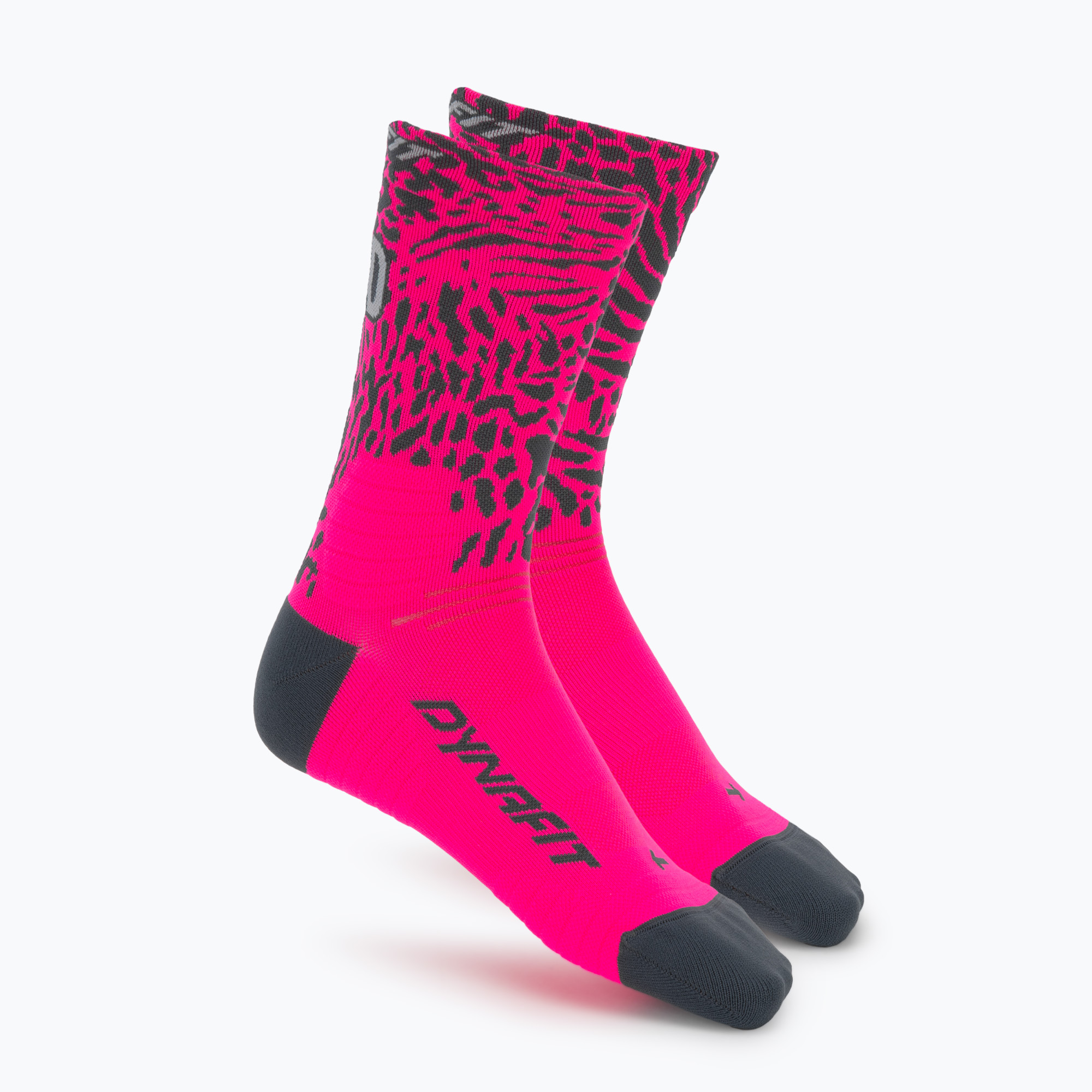 Чорапи DYNAFIT Run Wild Crew pink glo