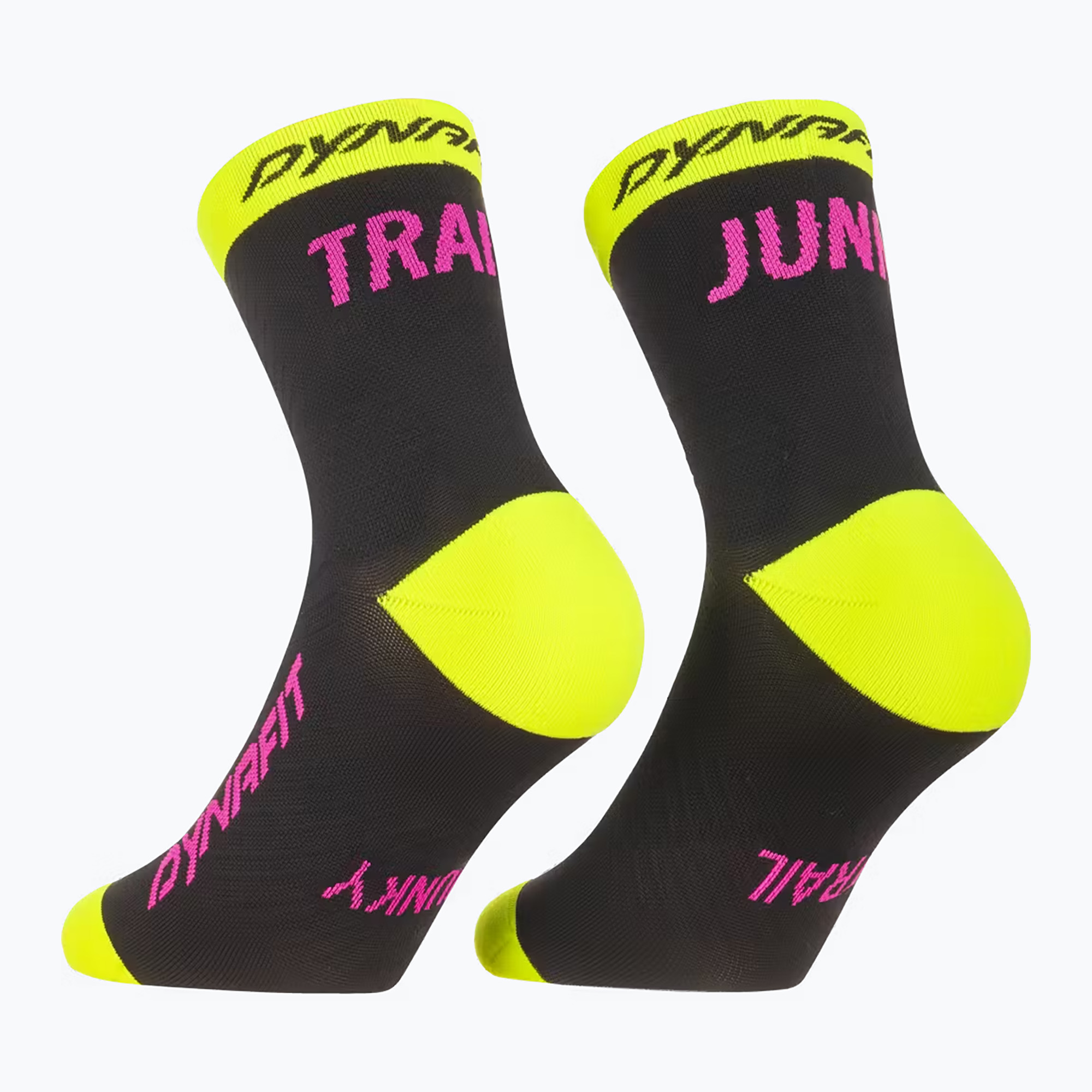 Чорапи DYNAFIT Trail Mid black out ultra yellow/5A30