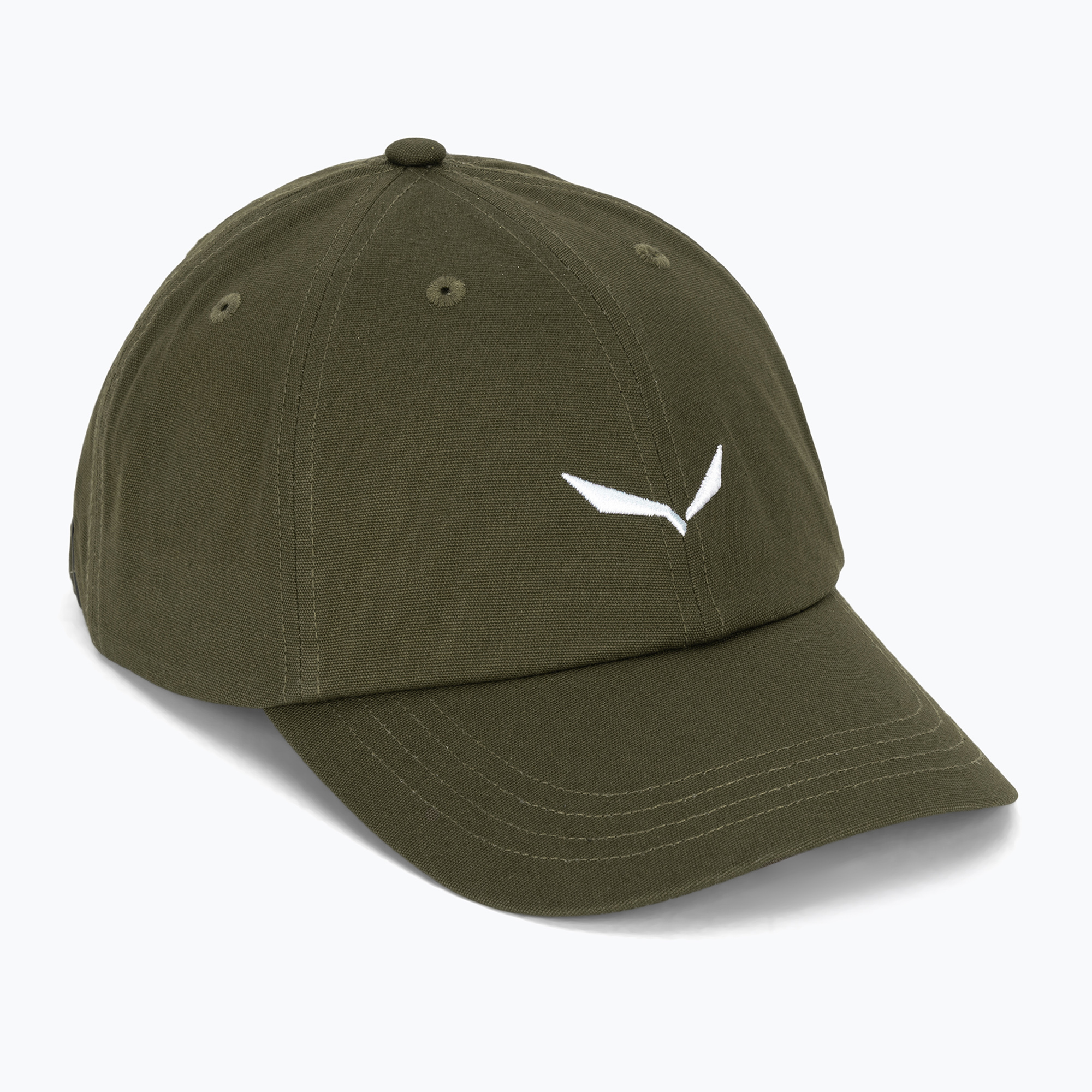 Czapka z daszkiem Salewa Eagle Logo dark olive 