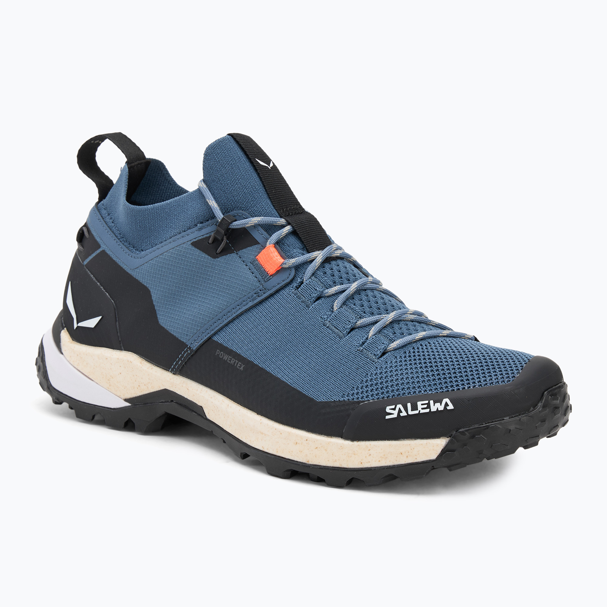 Buty trekkingowe męskie Salewa Puez 2 Knit Powertex java blue/black 