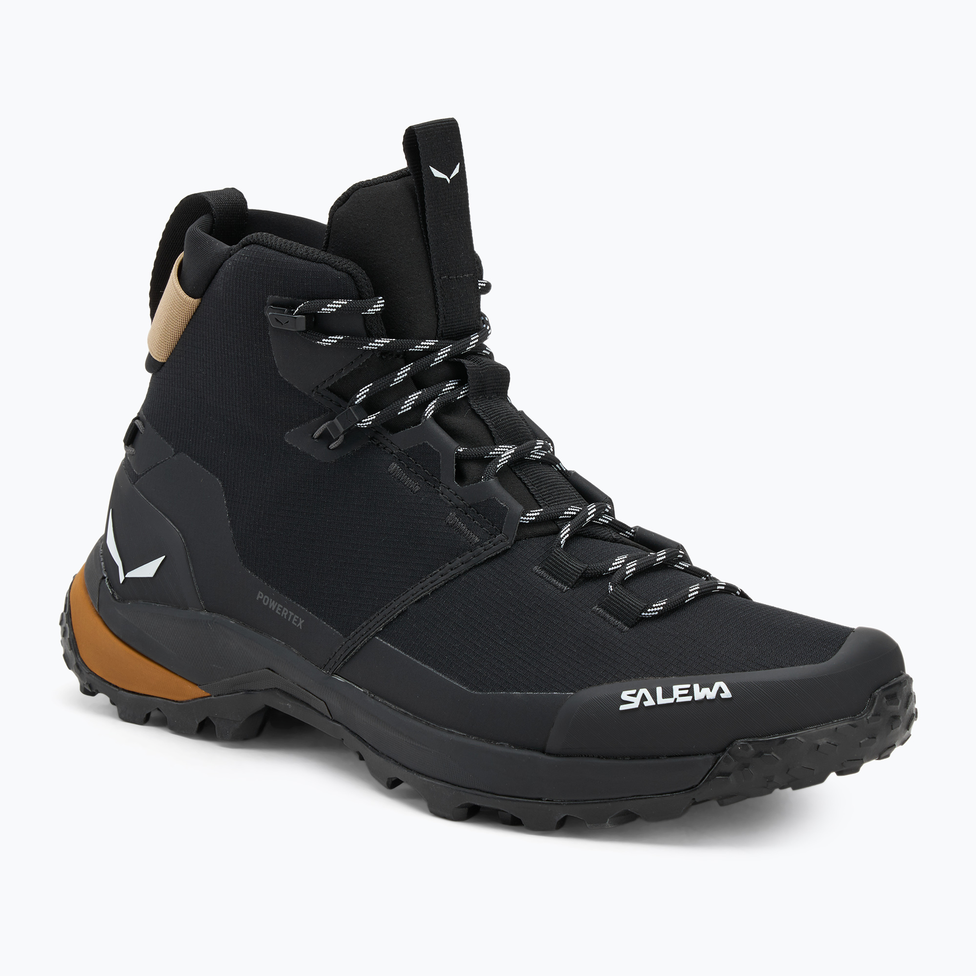 Buty trekkingowe męskie Salewa Puez 2 Mid Ptx black/black 