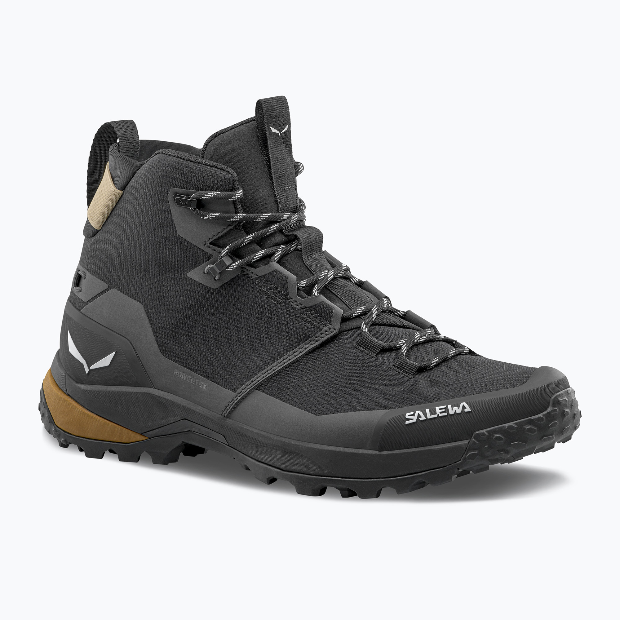 Buty trekkingowe męskie Salewa Puez 2 Mid Ptx black/black 