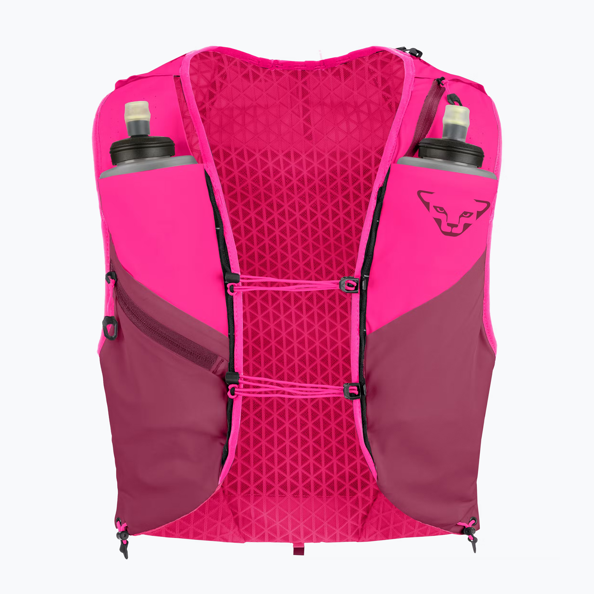 Жилетка за бягане DYNAFIT Alpine 8 Vest pink glo/amaranth