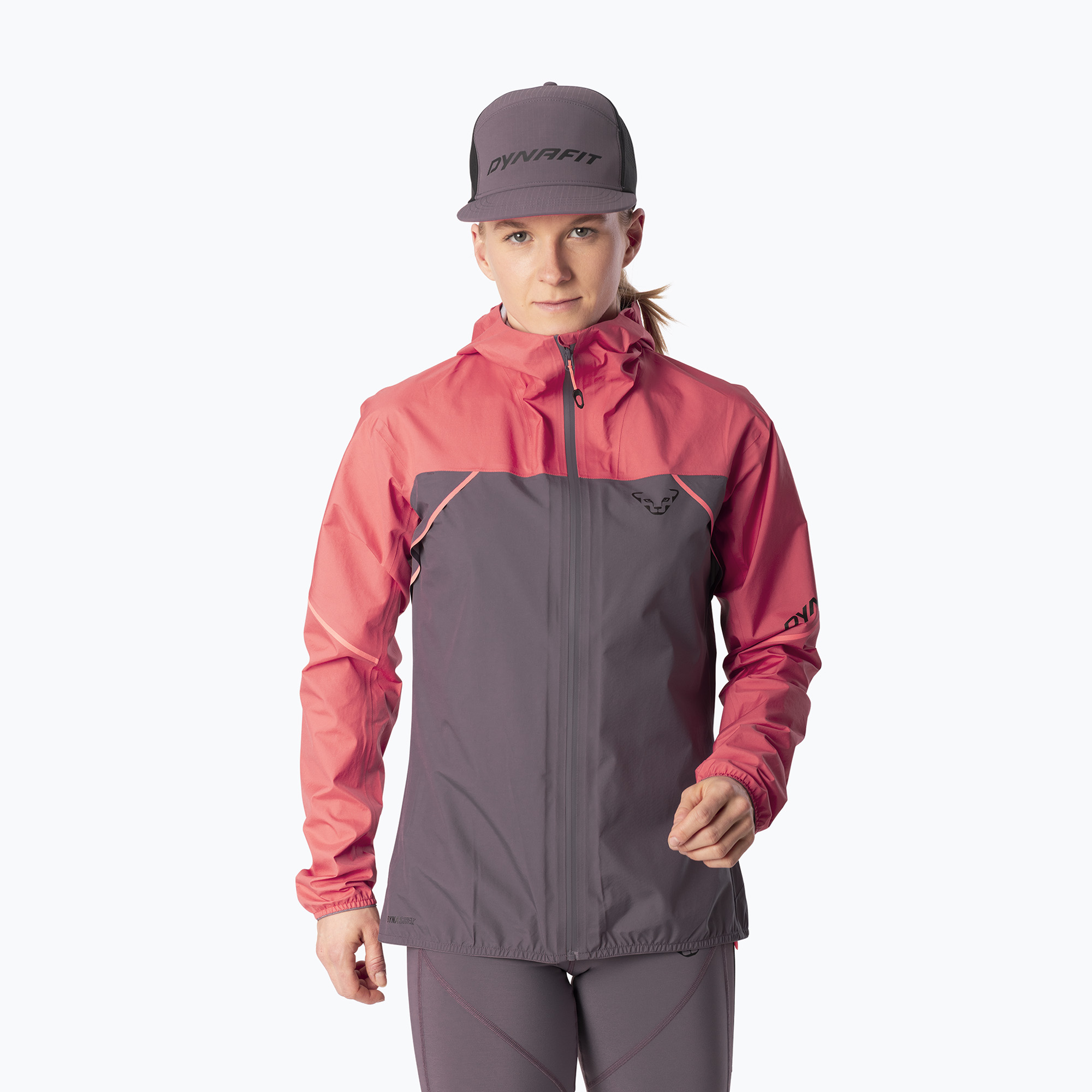 Дамско яке за бягане DYNAFIT Alpine 3L cabana/6a90