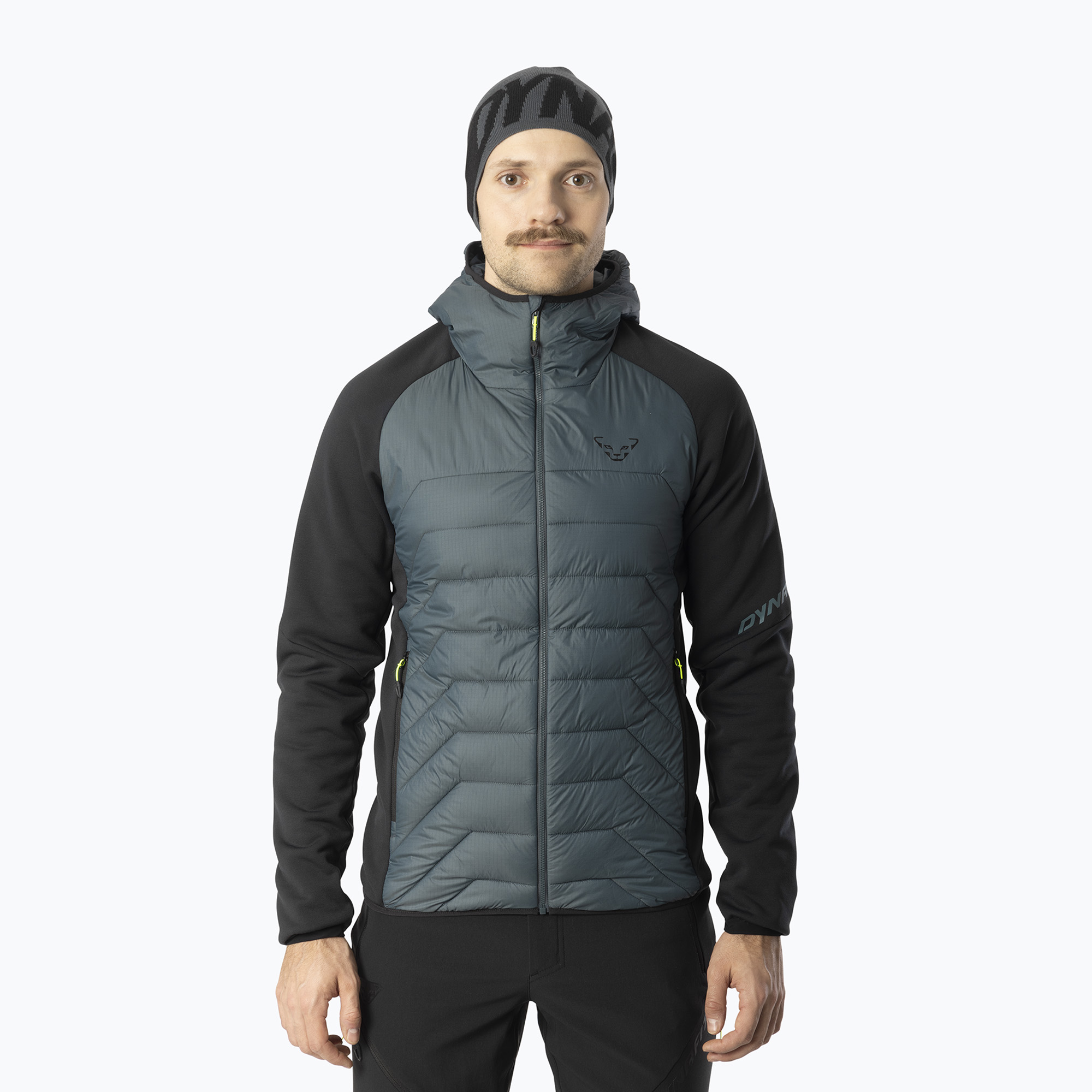 Мъжко хибридно яке DYNAFIT Radical Insulation Hooded cinder/0910