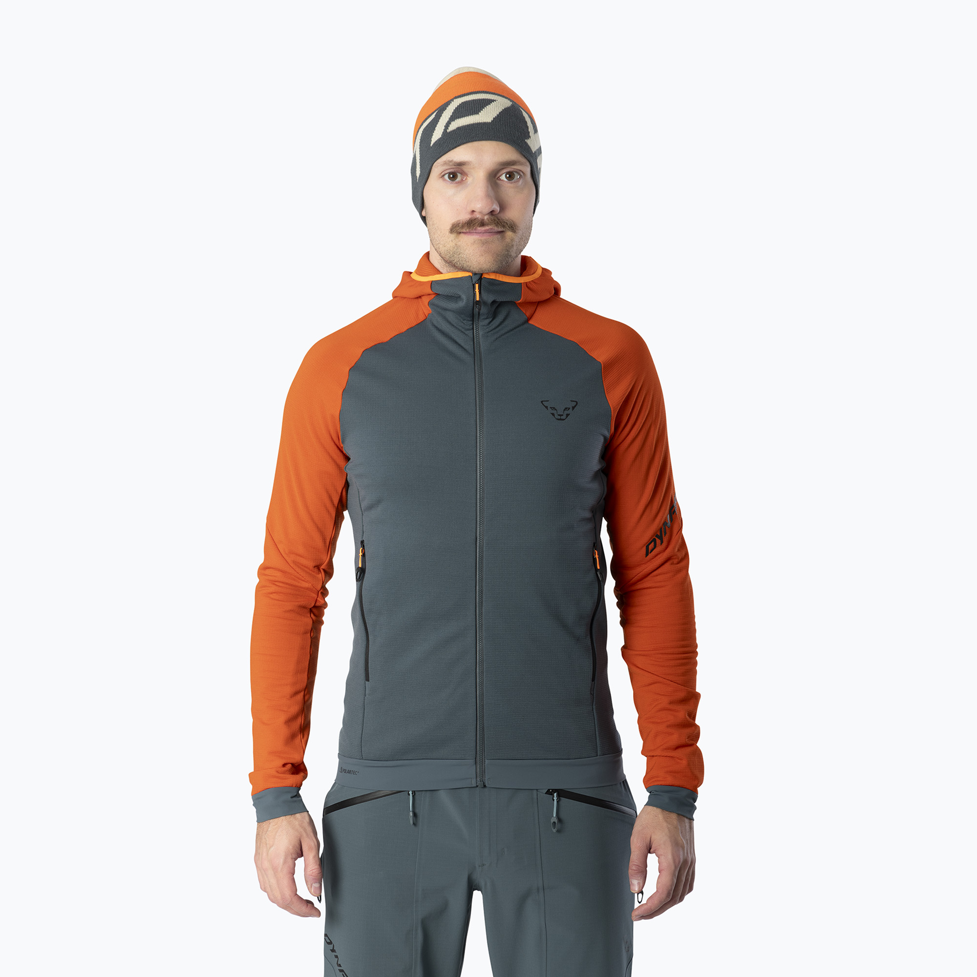 Hanorac de schi tură pentru bărbați DYNAFIT Radical Polartec cu glugă alabama/0720