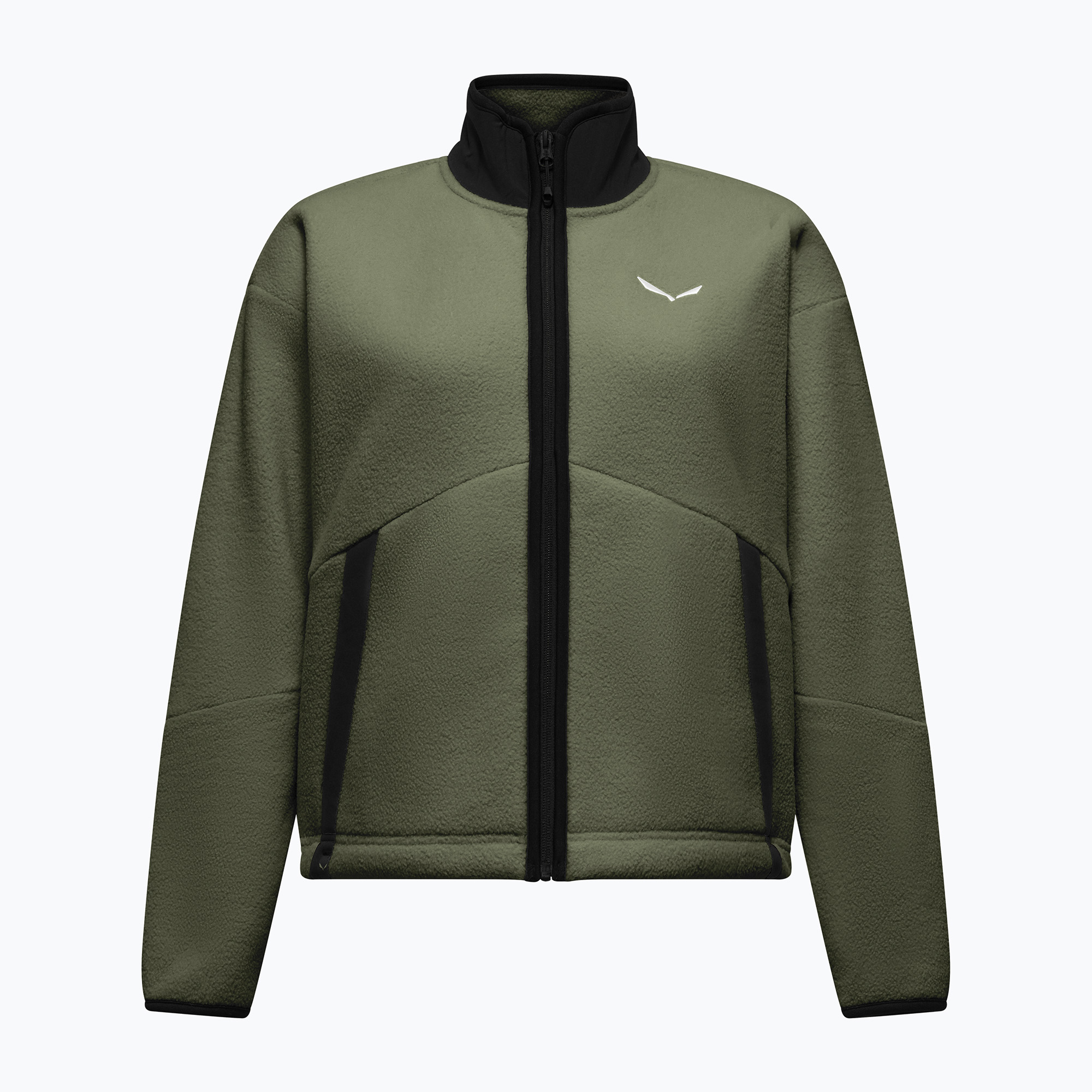 Дамски поларен суитшърт Salewa Fanes Full Zip Faded Green