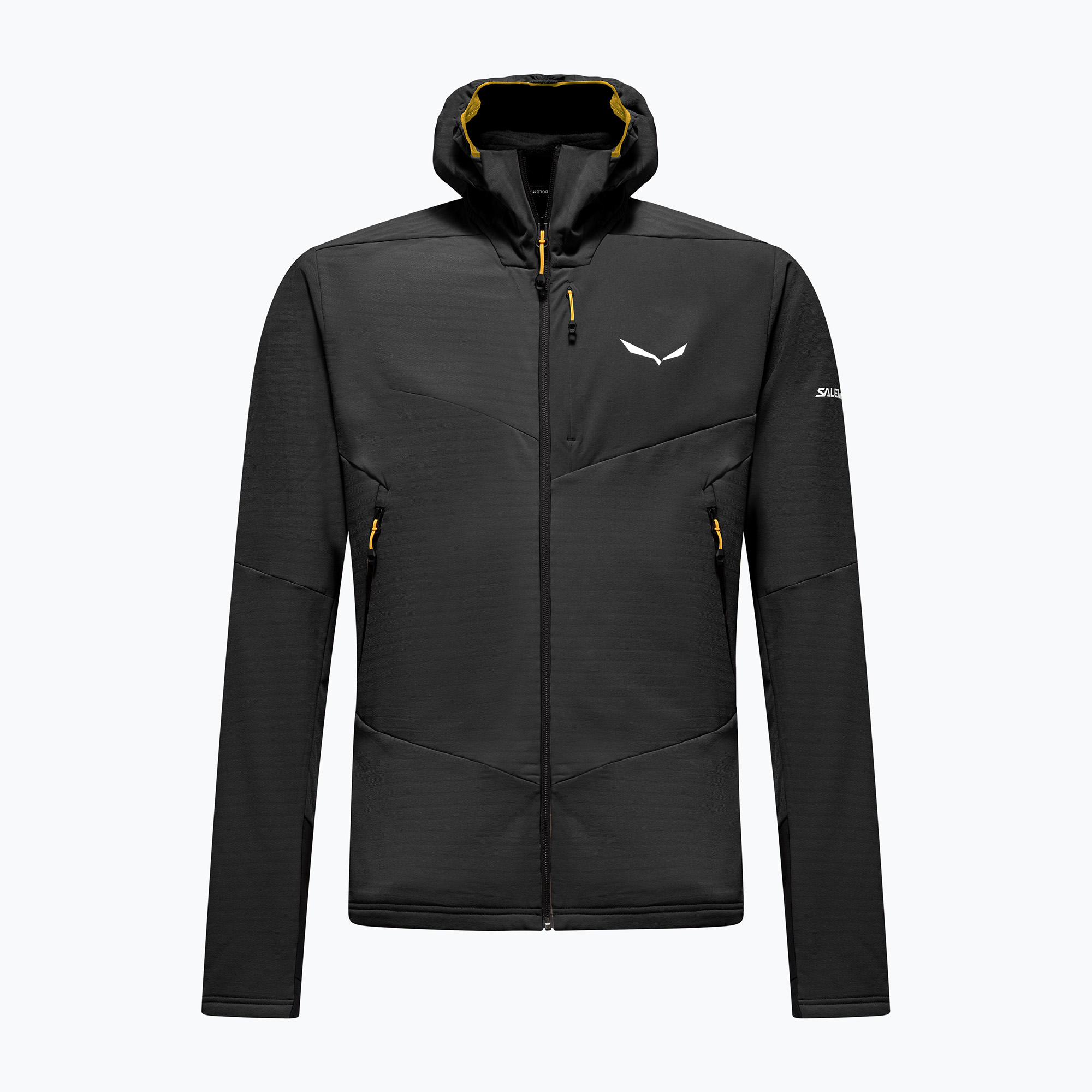 Мъжки поларен суитшърт Salewa Ortles Fleece Pro Hooded Black Out