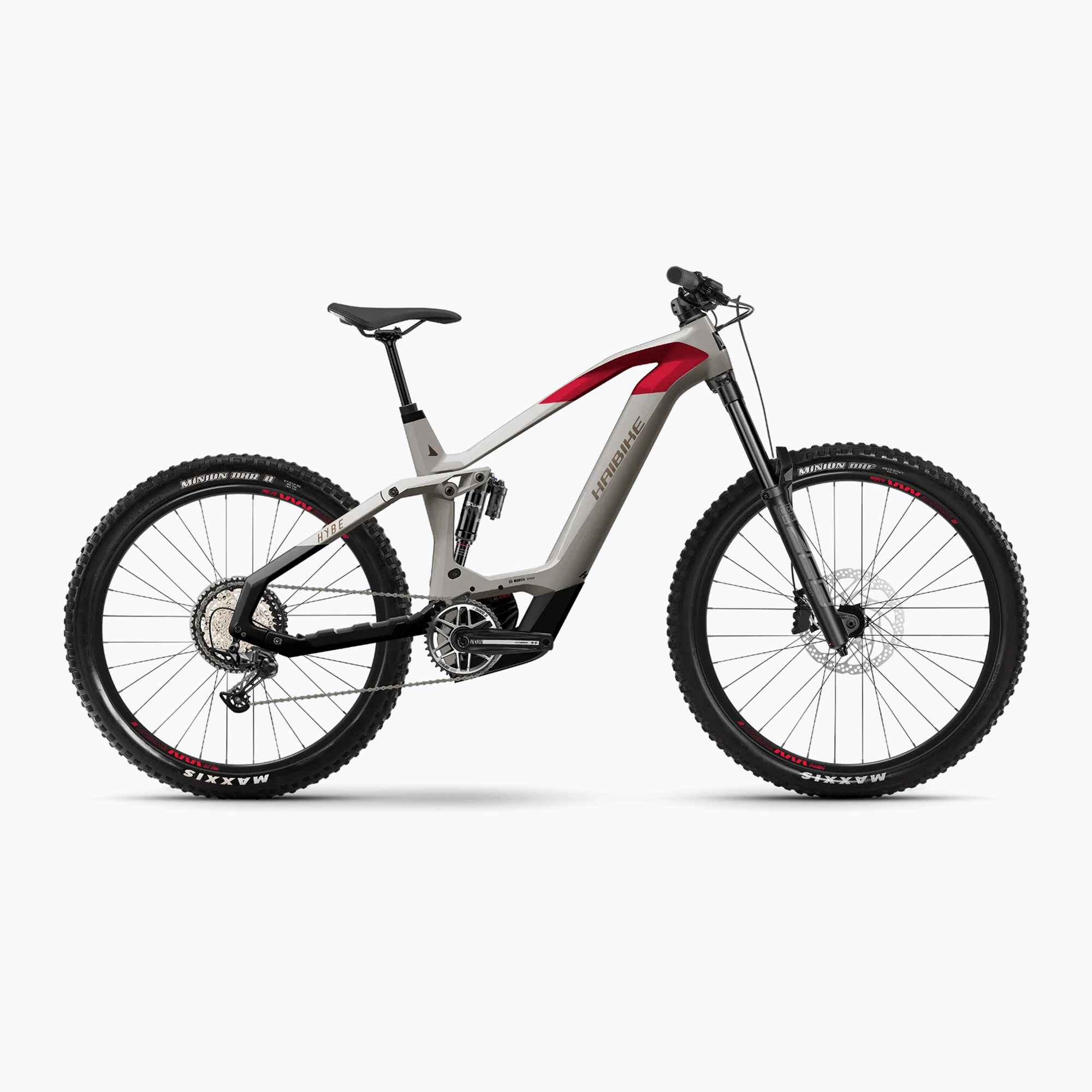 Bicicletă electrică Haibike Hybe 9 750Wh grey/red/black matt gloss (Hybe 9 45912350)